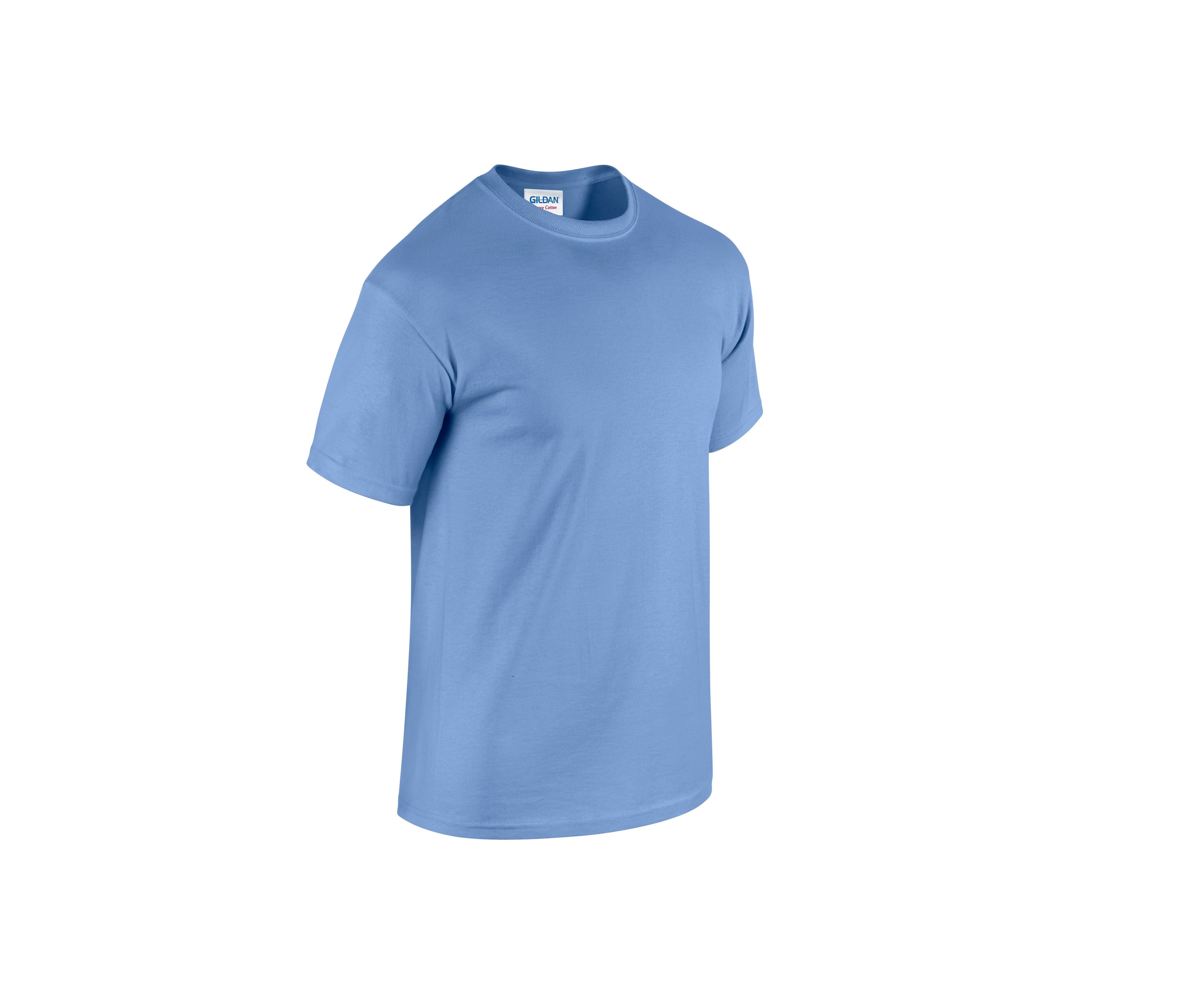 Tee-Shirt Col Rond 180 - Carolina Blue