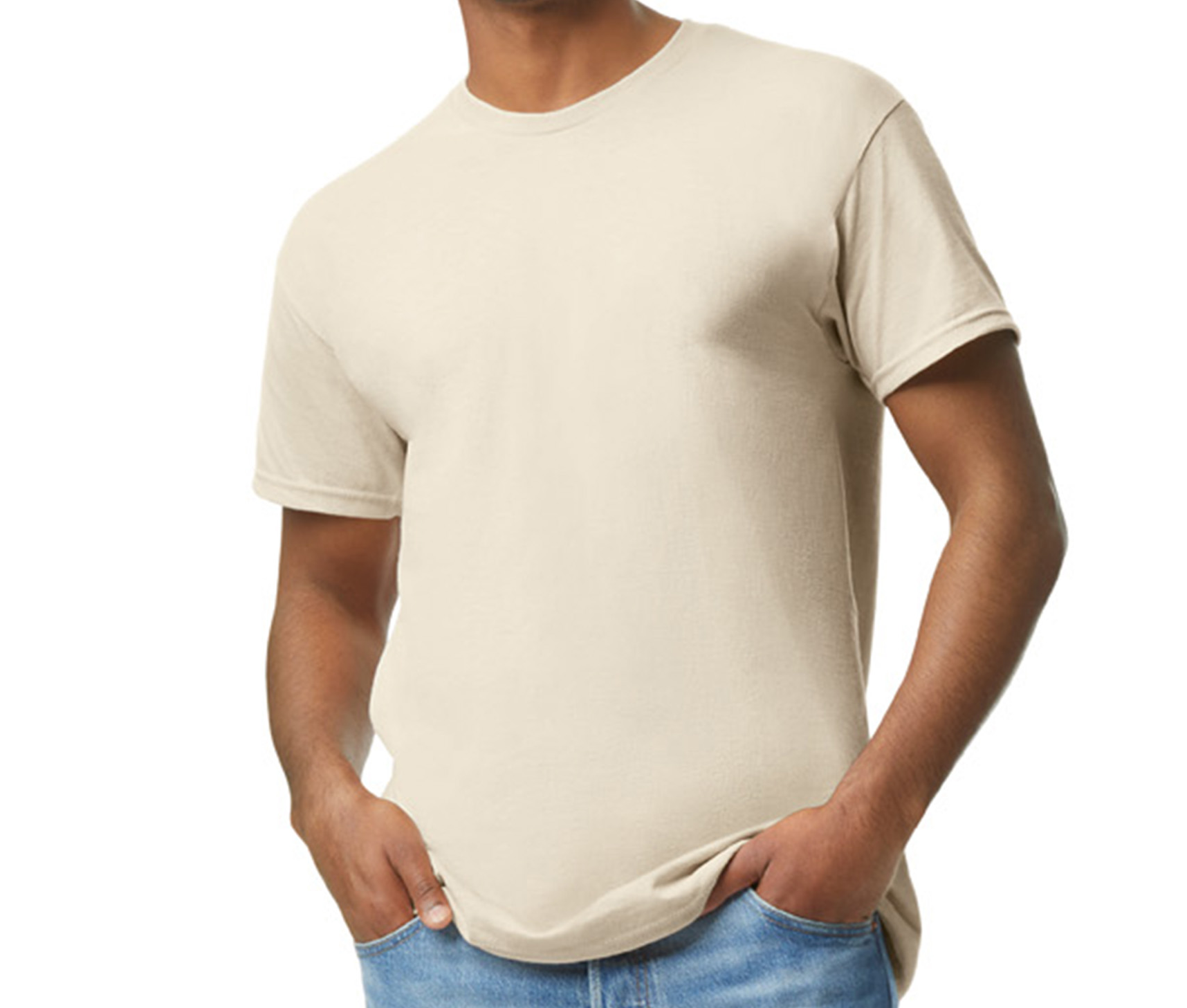 Tee-Shirt Col Rond 180 - Off White