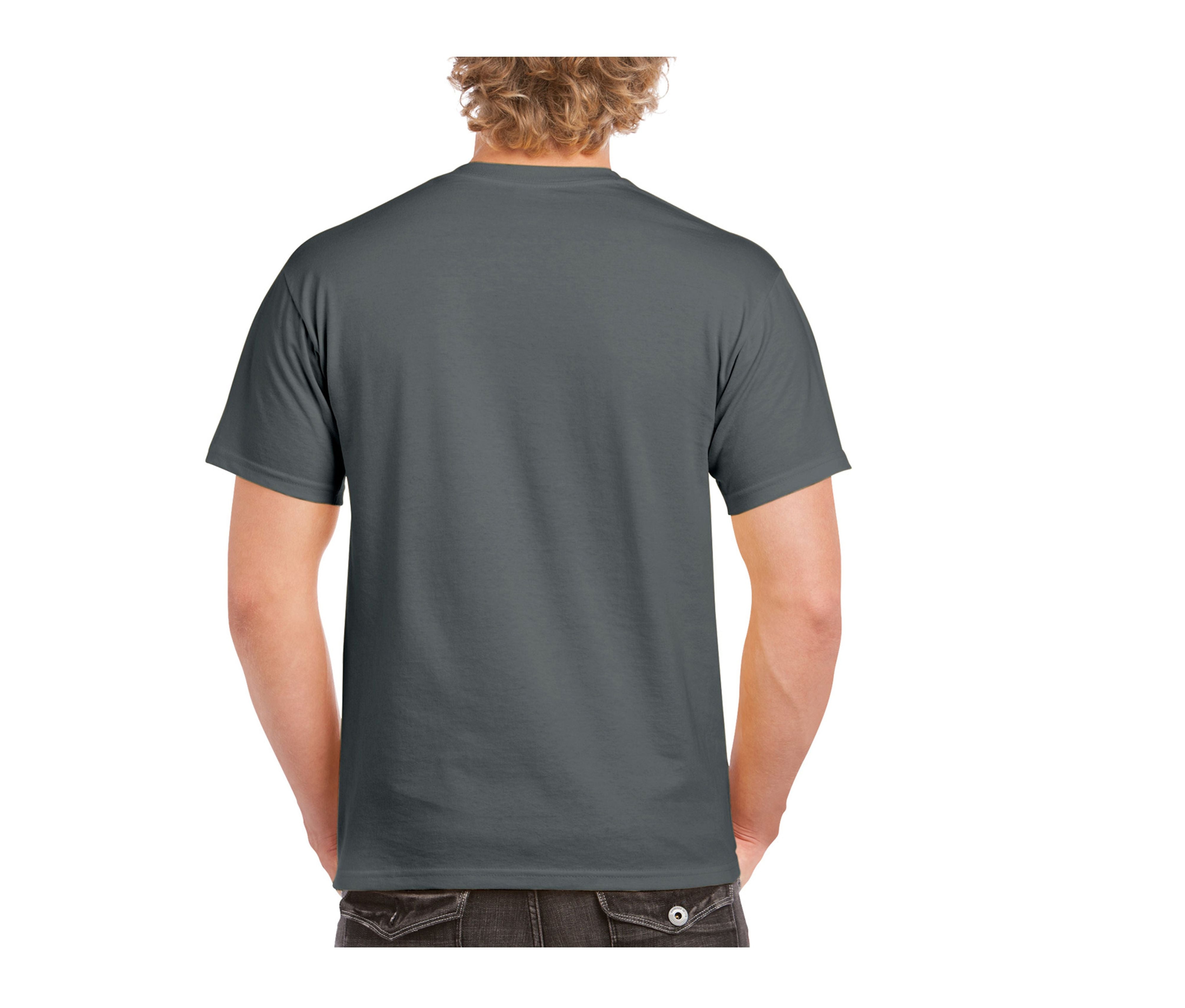 Tee-Shirt Col Rond 180 - Charcoal