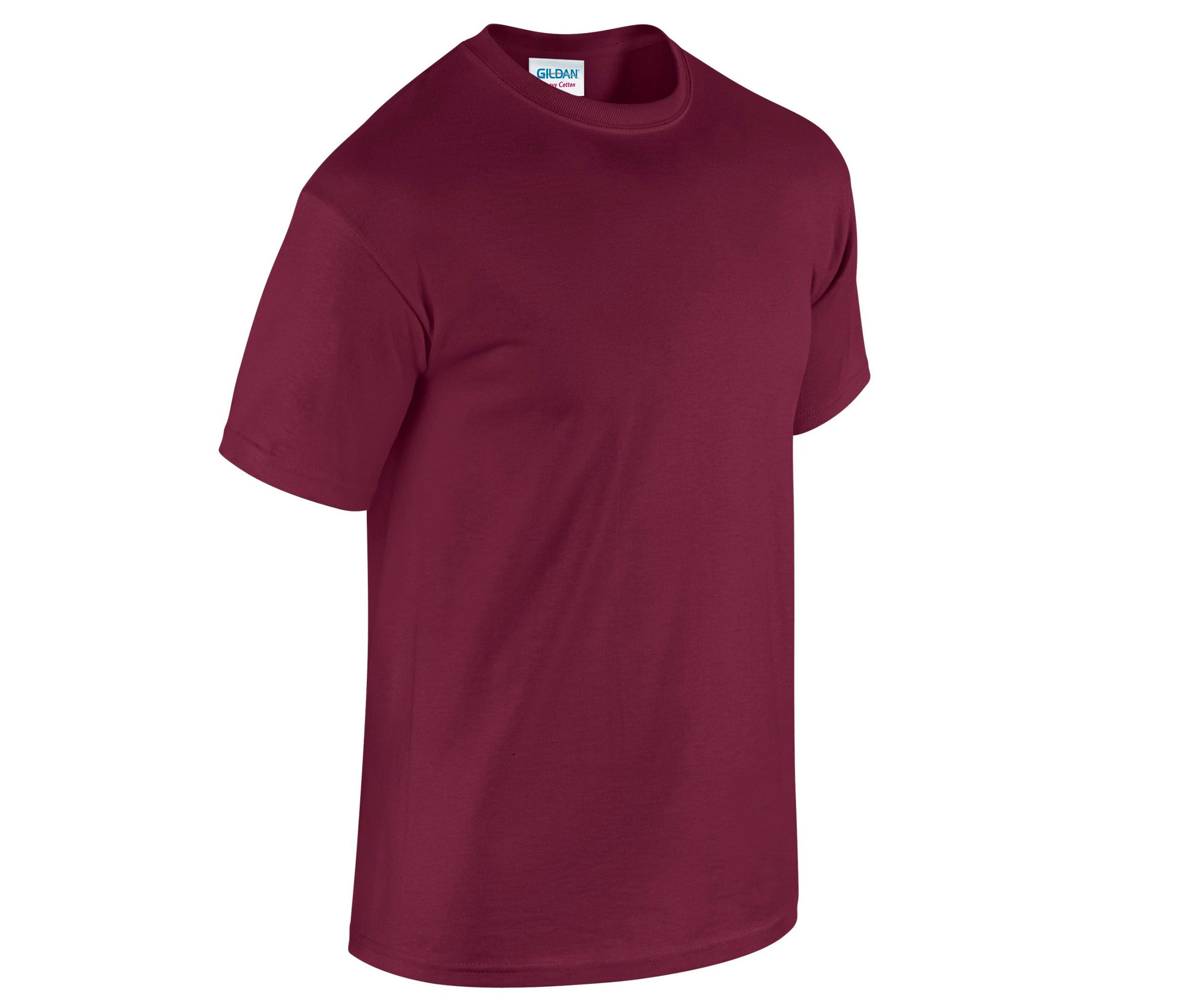 Tee-Shirt Col Rond 180 - Maroon