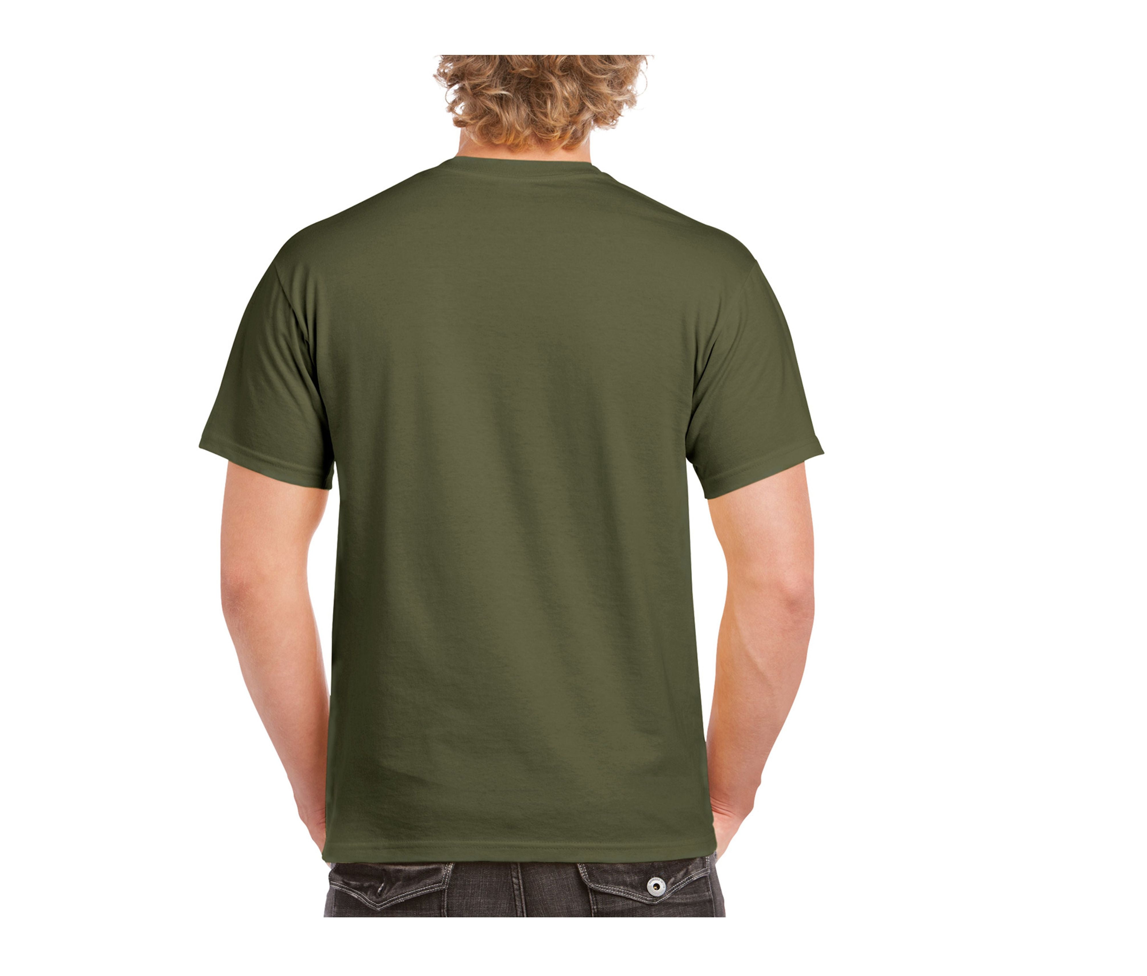 Tee-Shirt Col Rond 180 - Military Green