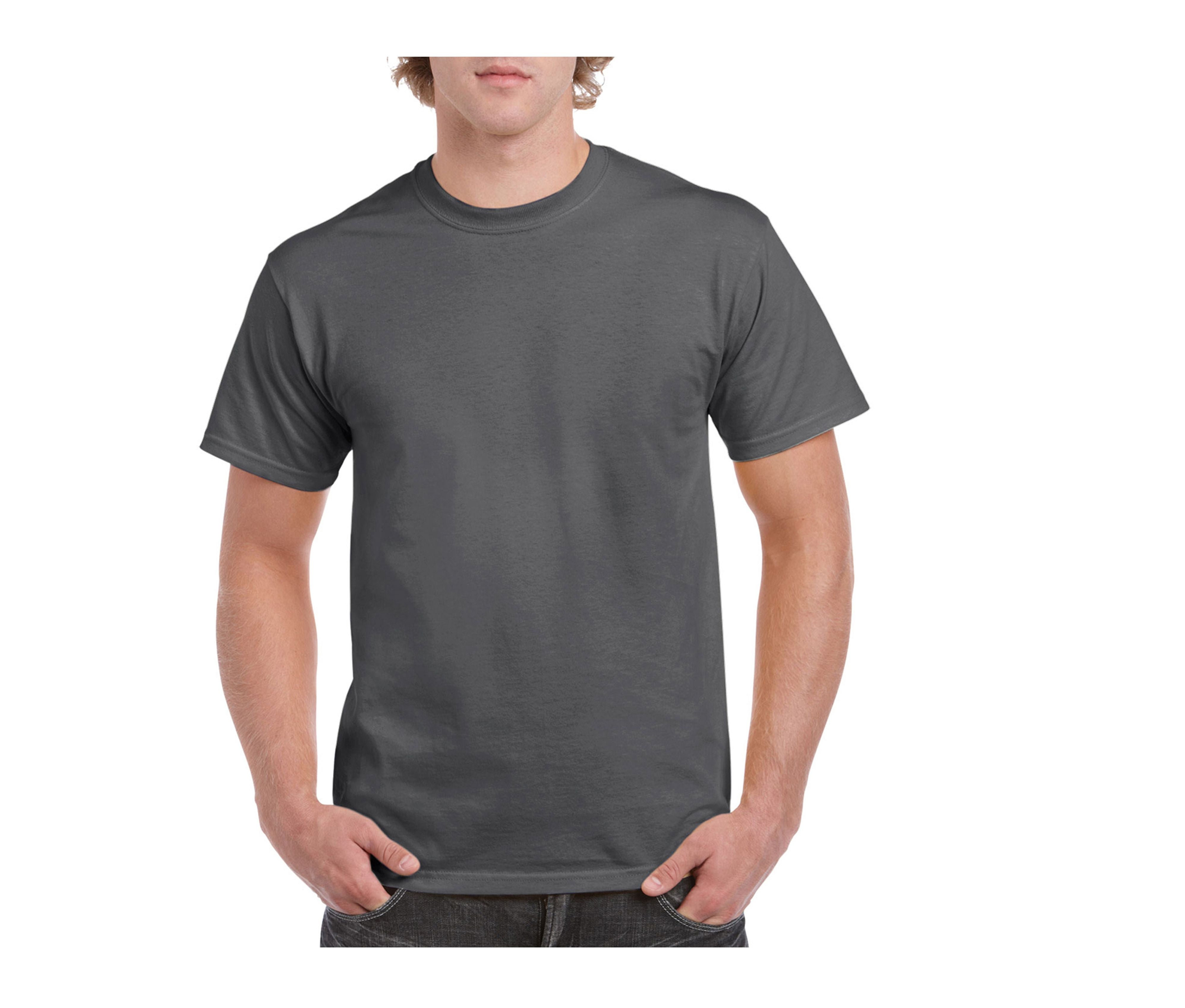Tee-Shirt Col Rond 180 - Dark Heather