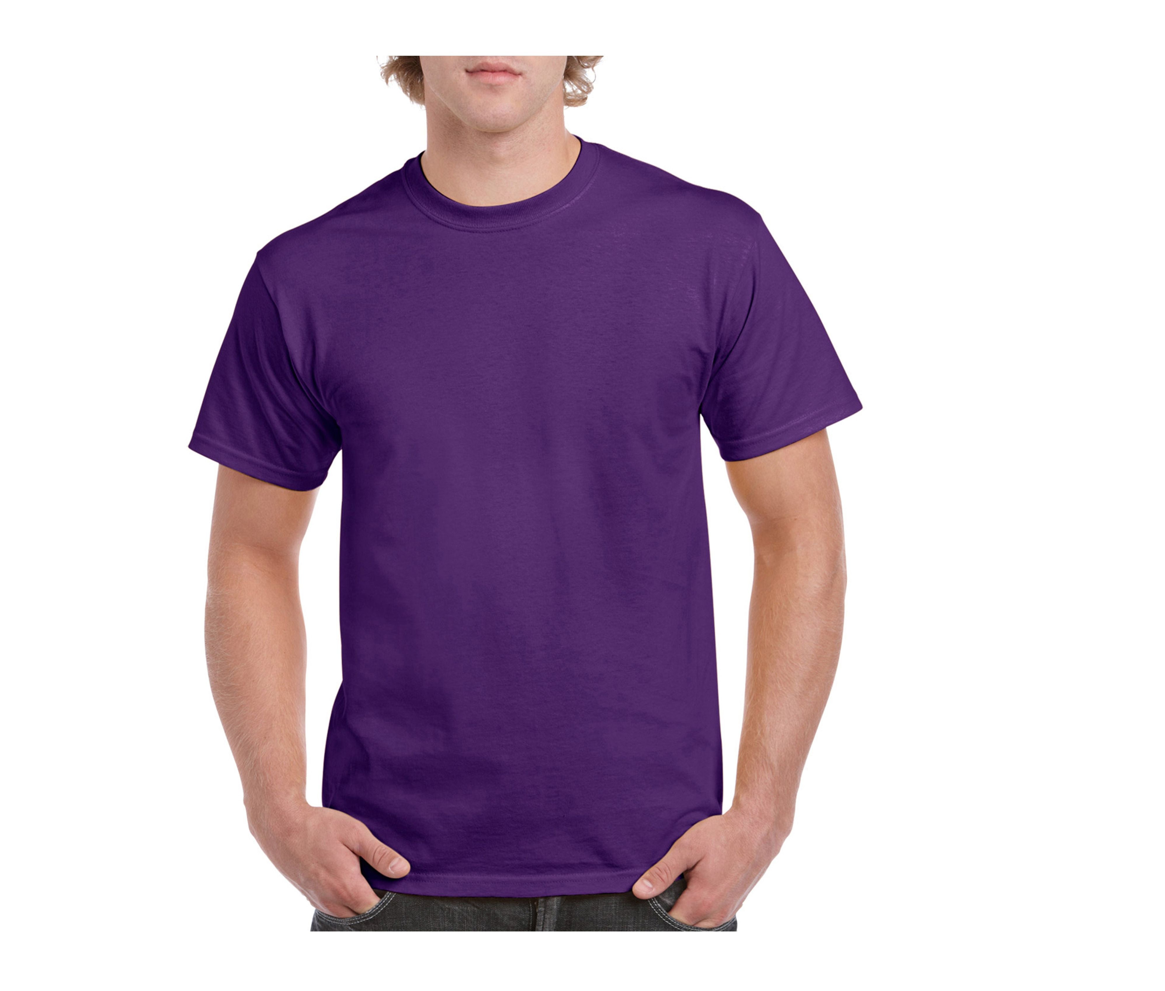 Tee-Shirt Col Rond 180 - Purple
