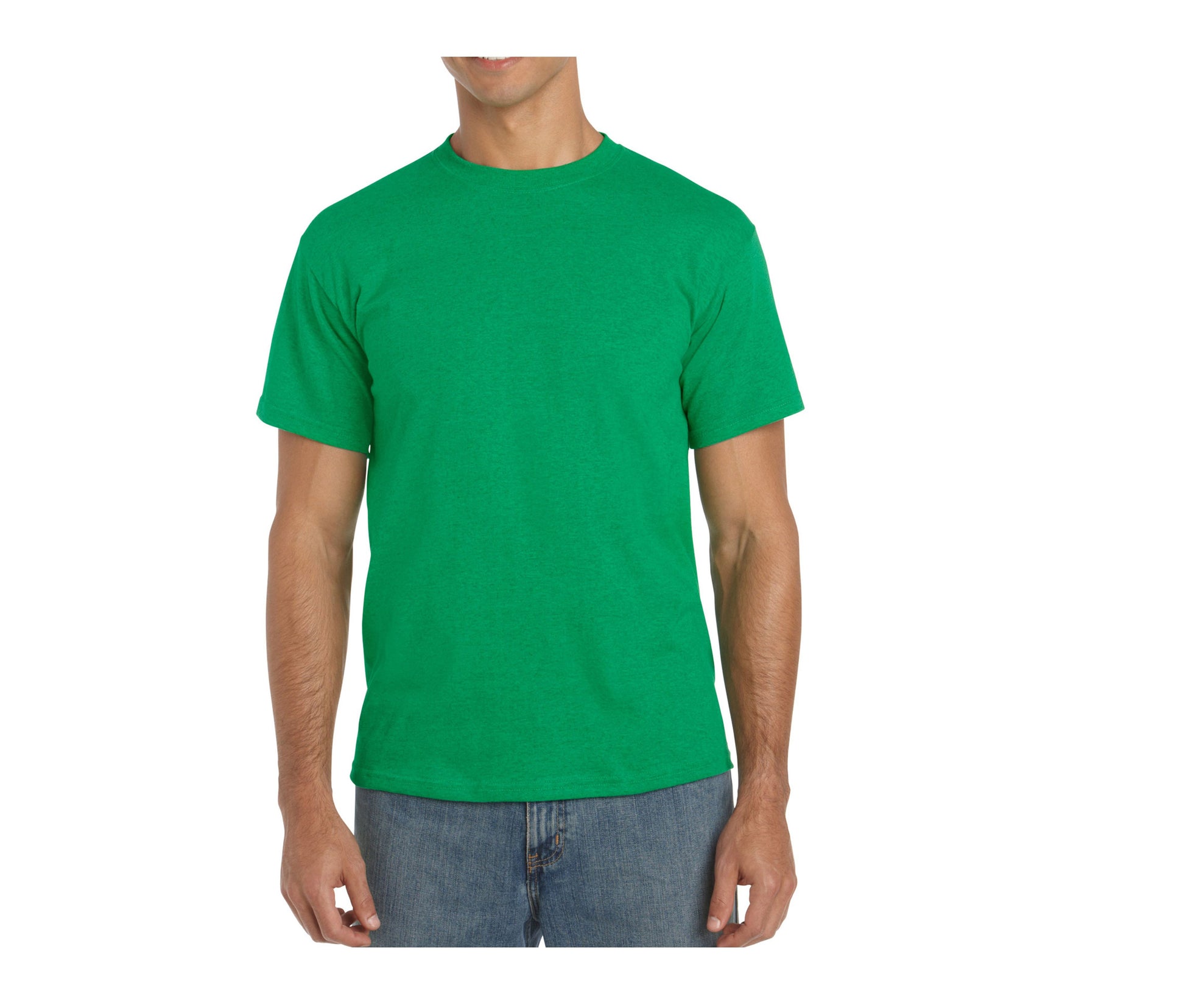 Tee-Shirt Col Rond 180 - Antique Irish Green