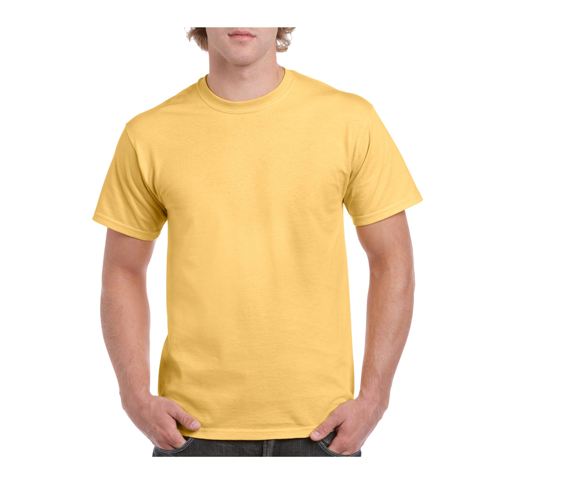 Tee-Shirt Col Rond 180 - Yellowhaze
