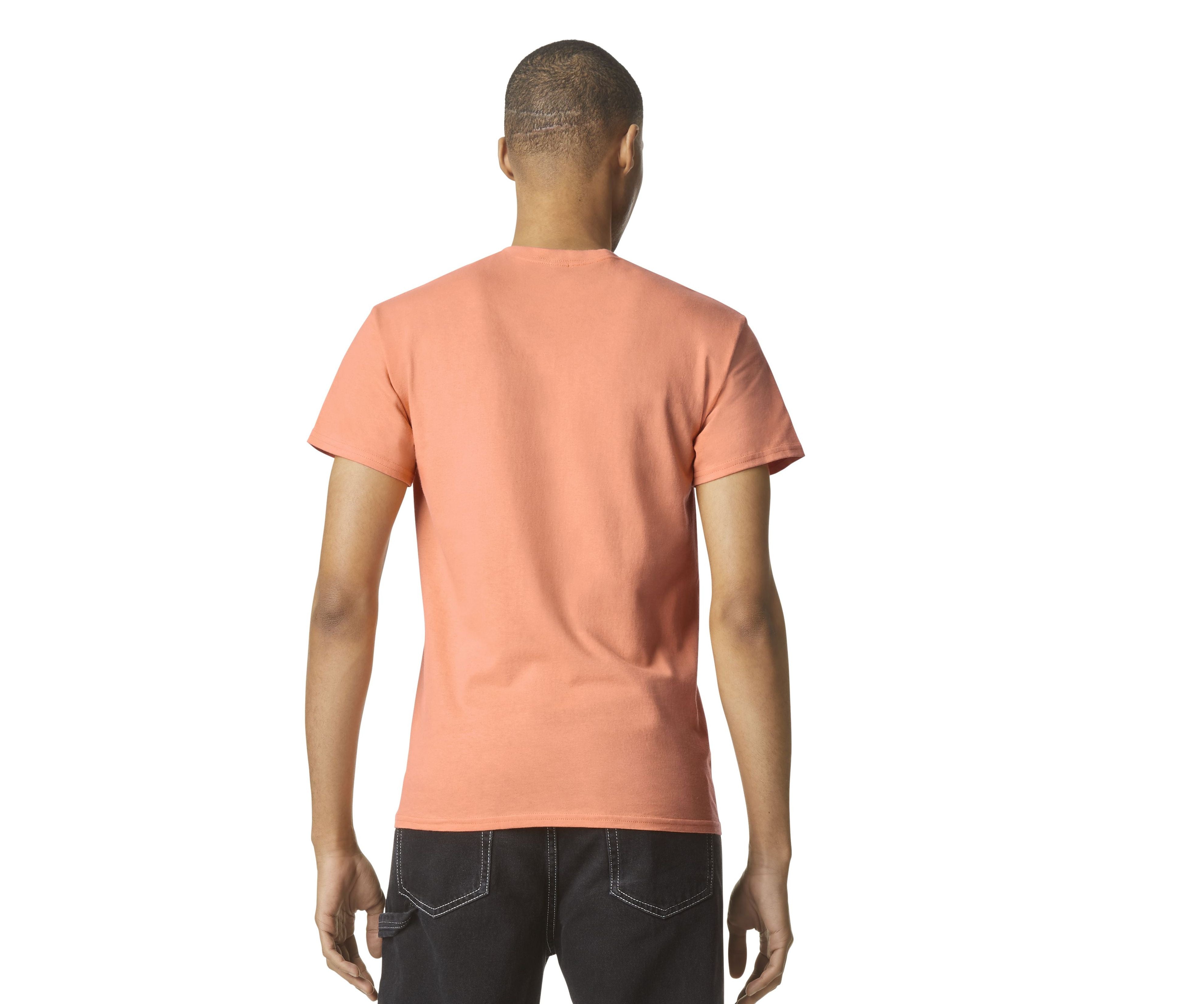 Tee-Shirt Col Rond 180 - Tangerine