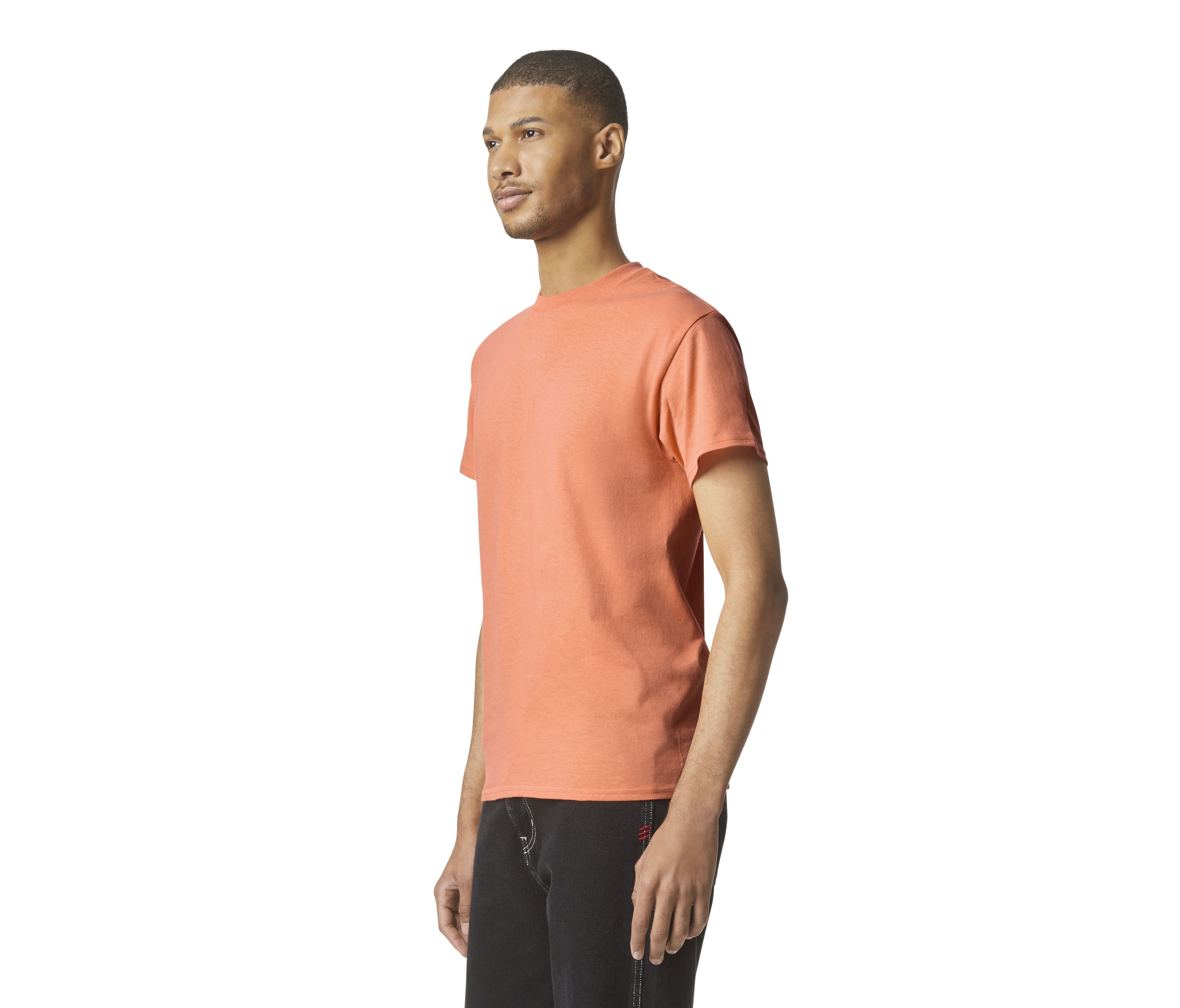 Tee-Shirt Col Rond 180 - Tangerine