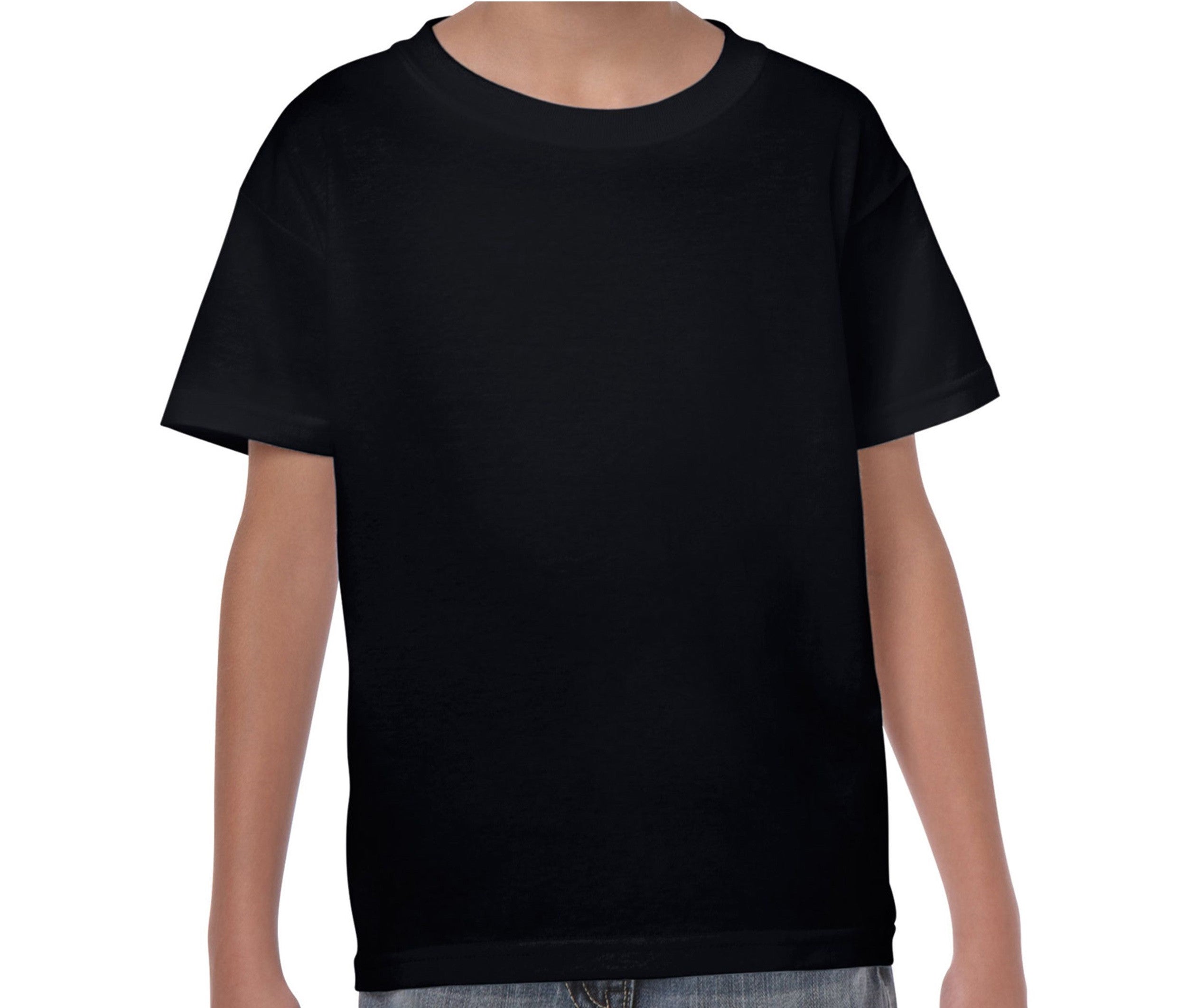 Tee-Shirt Col Rond 180 - Black