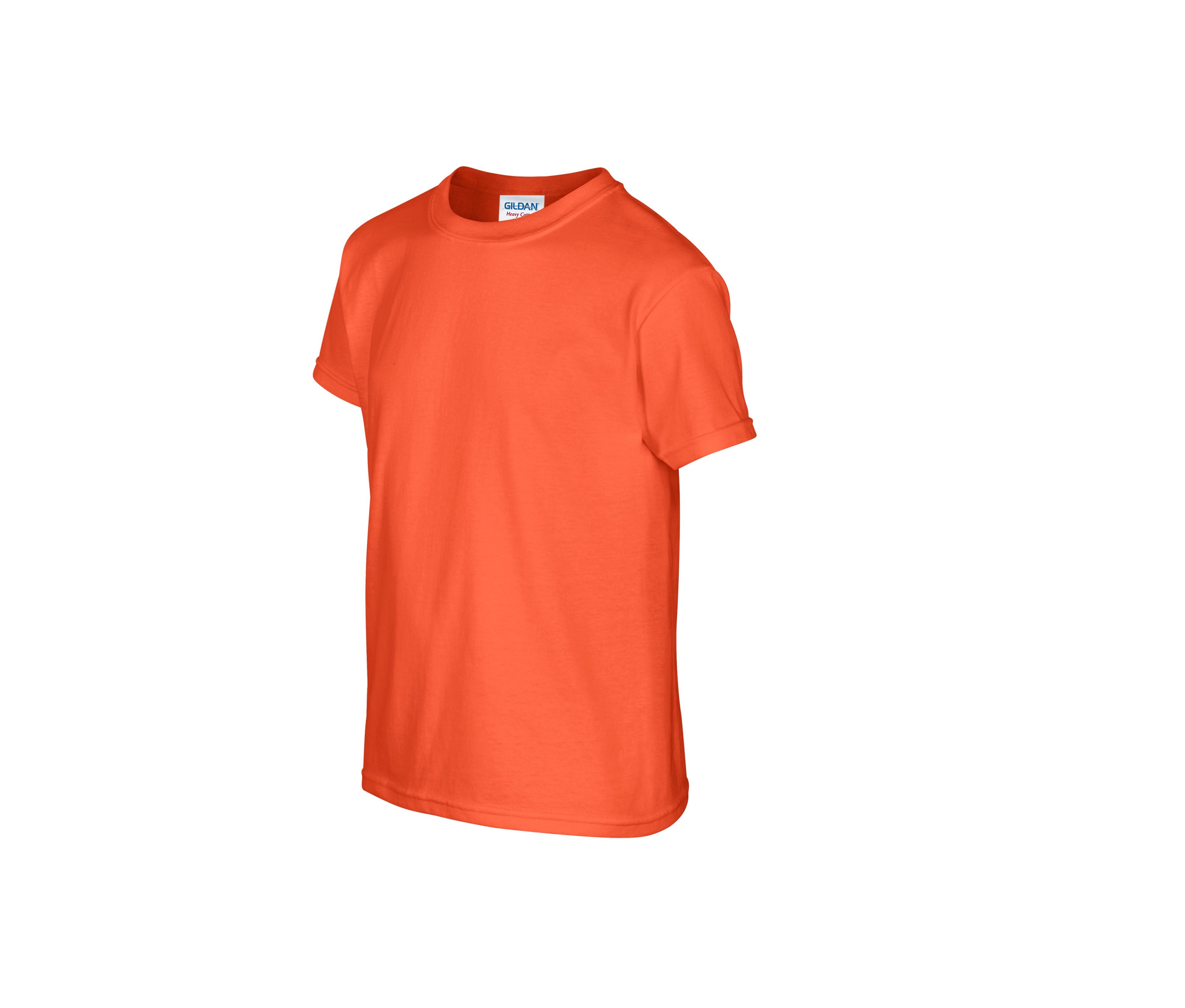 Tee-Shirt Col Rond 180 - Orange