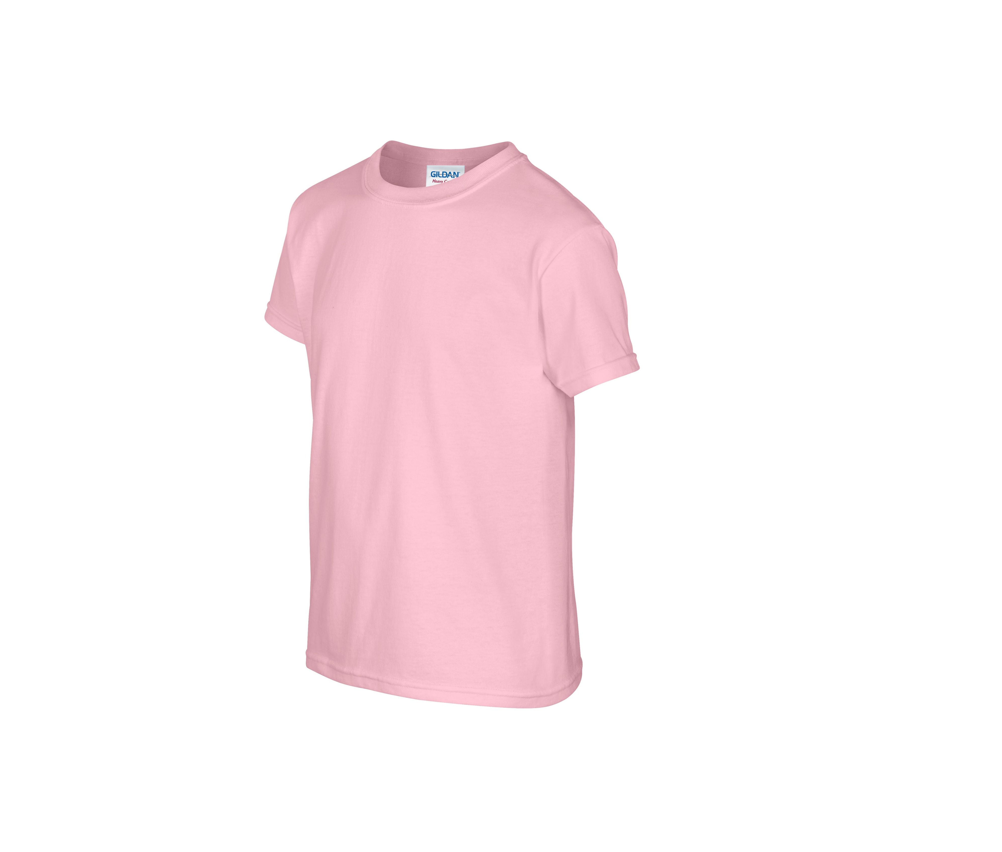 Tee-Shirt Col Rond 180 - Light Pink