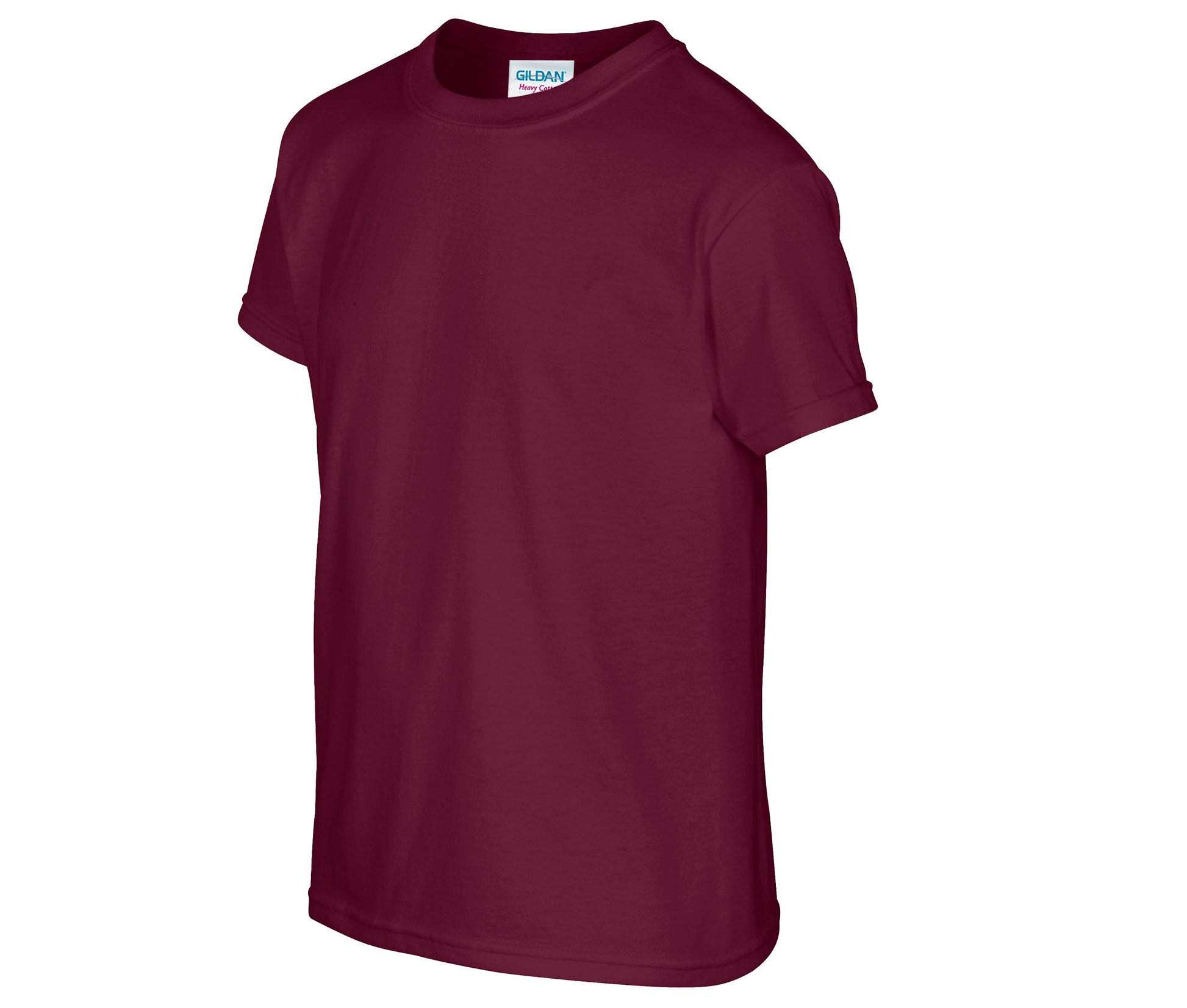 Tee-Shirt Col Rond 180 - Maroon