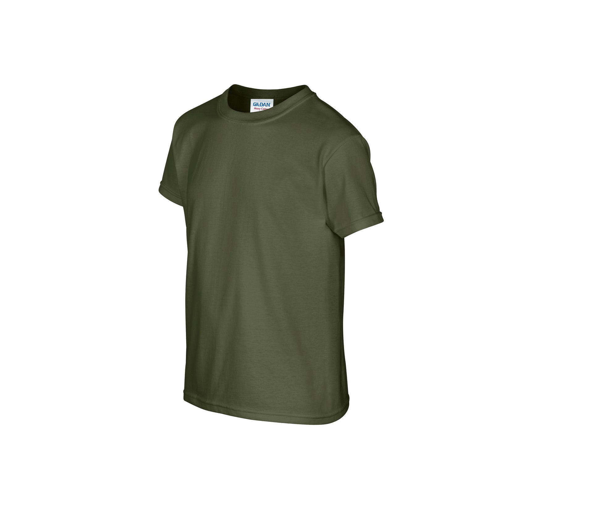 Tee-Shirt Col Rond 180 - Military Green