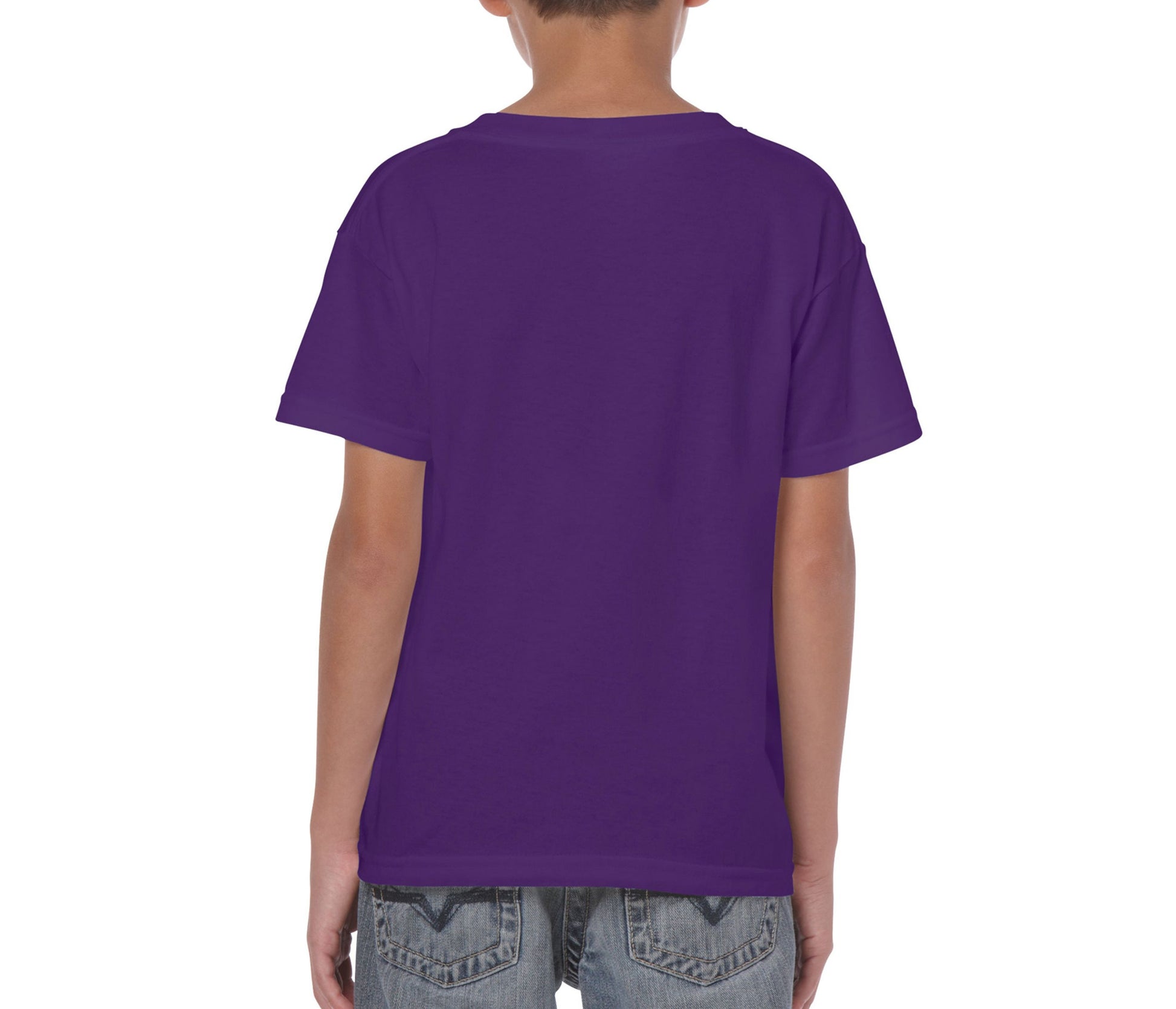 Tee-Shirt Col Rond 180 - Purple