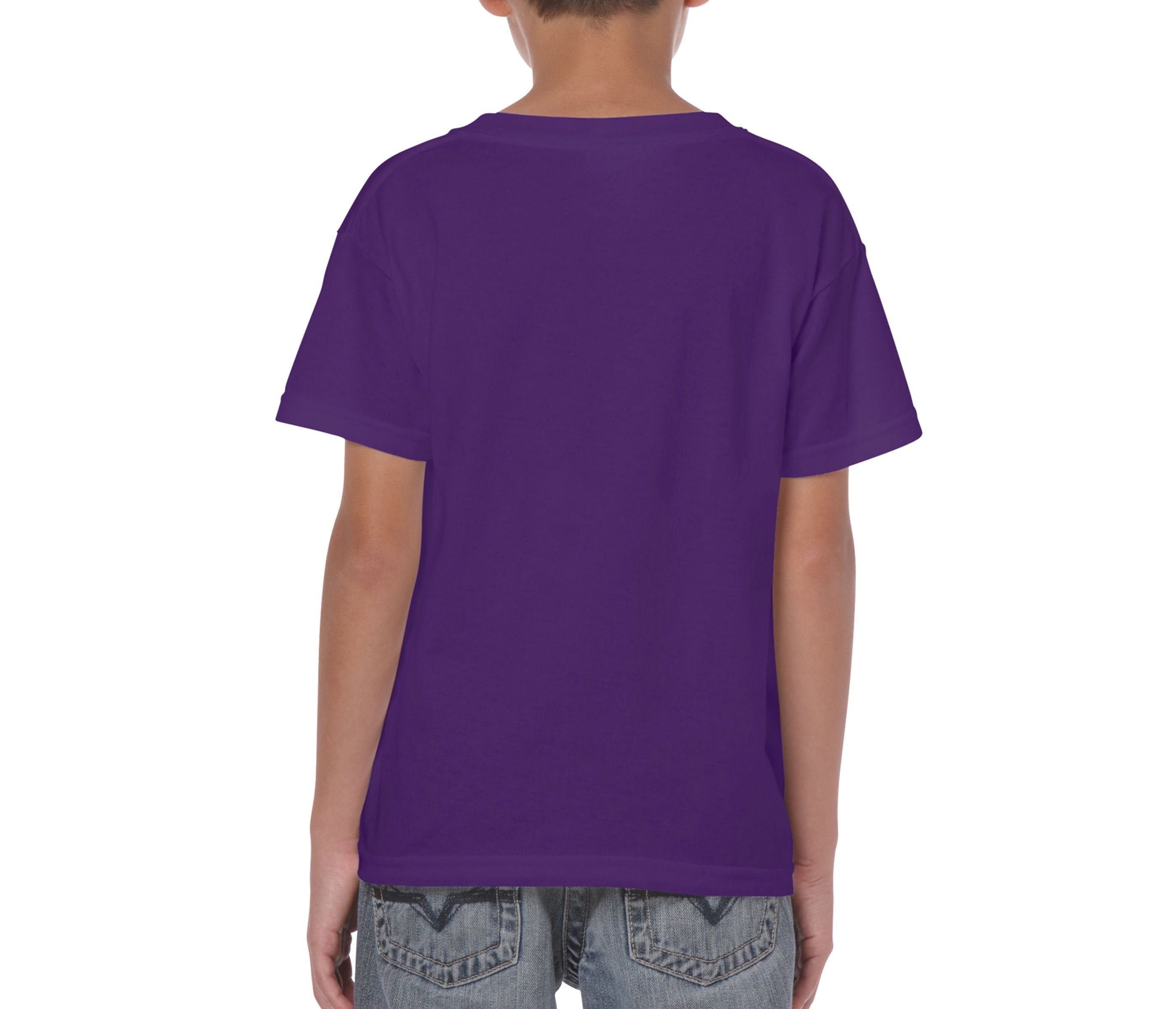 Tee-Shirt Col Rond 180 - Purple