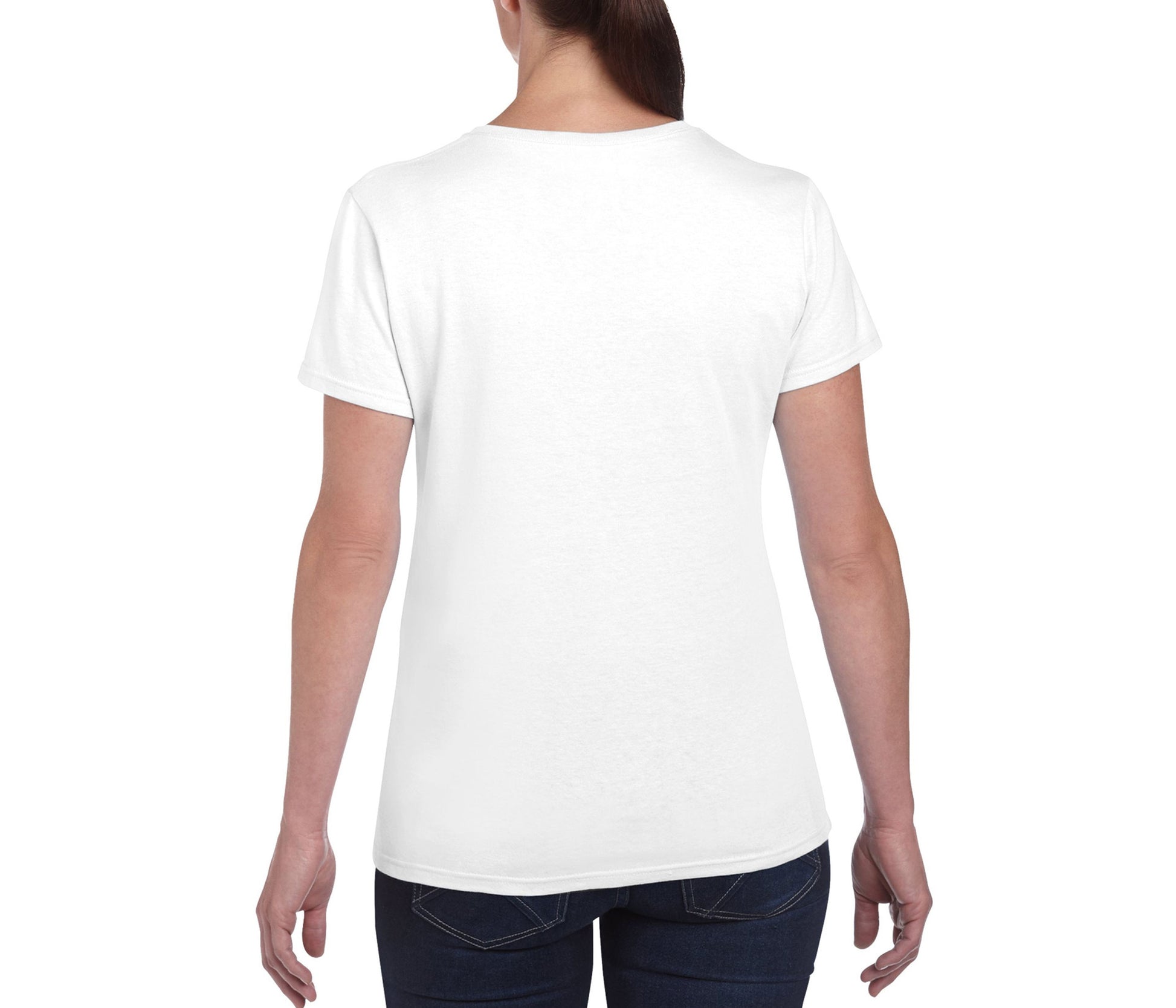 Tee-Shirt Col Rond 180 Femme - White