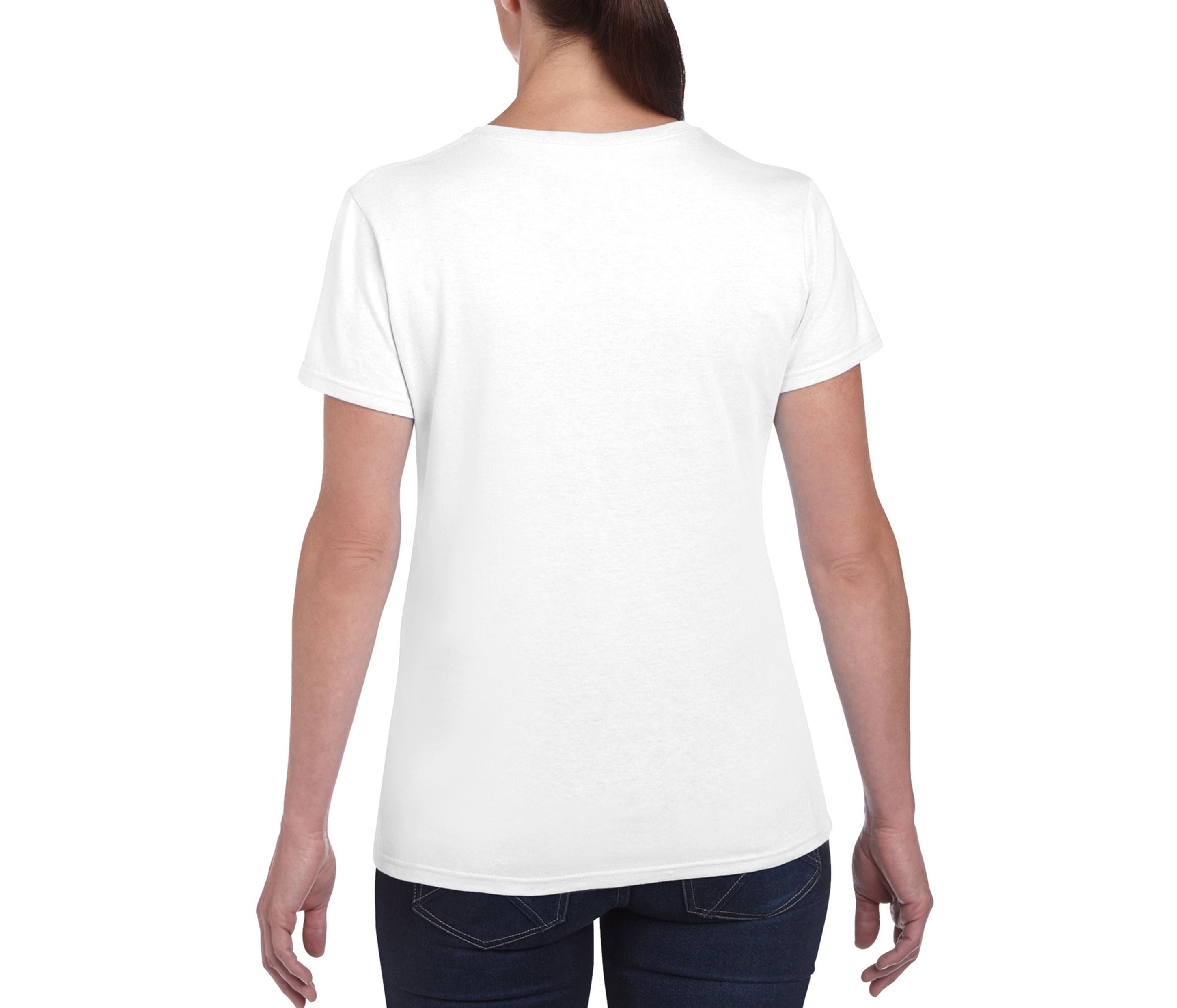 Tee-Shirt Col Rond 180 Femme - White