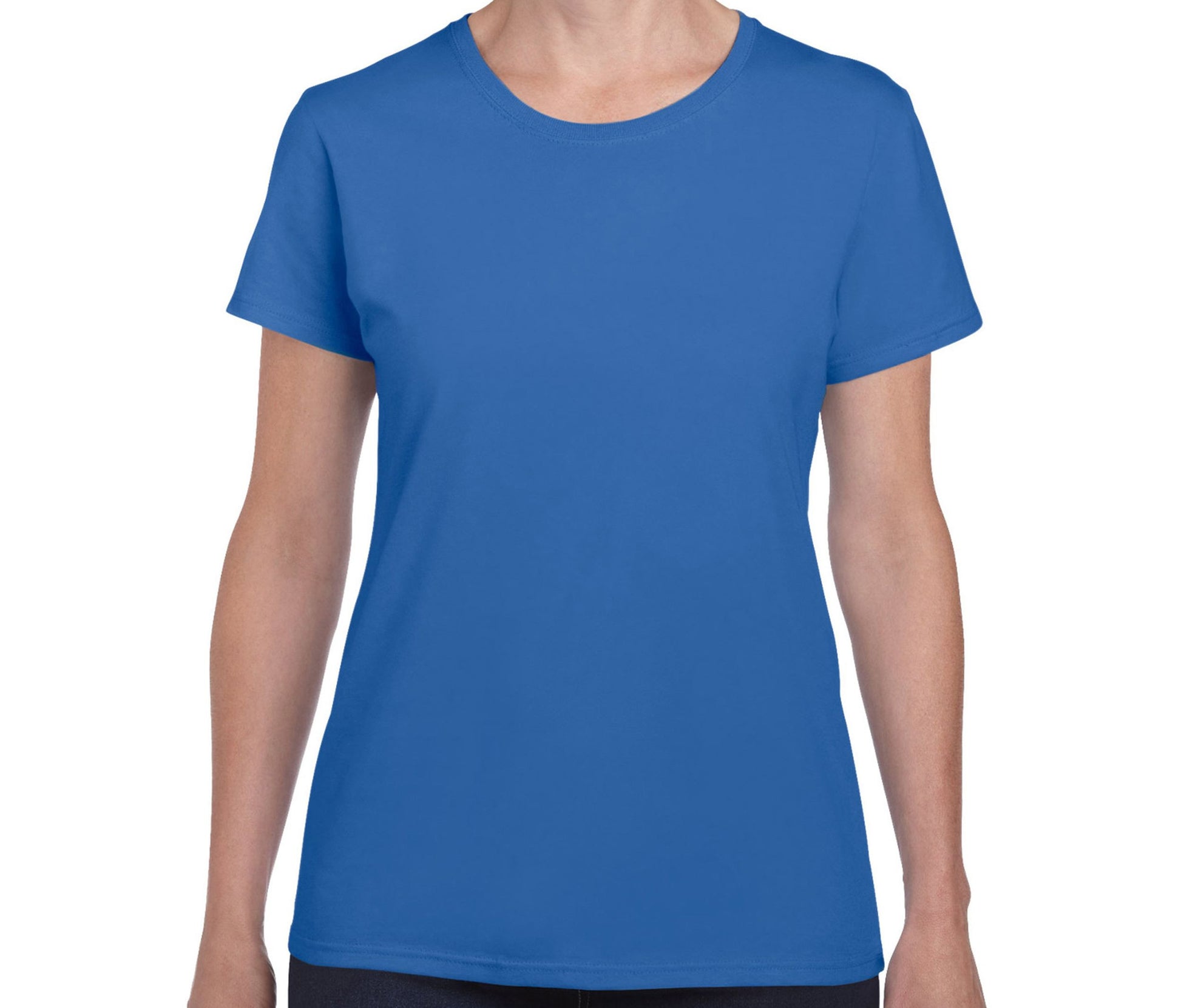 Tee-Shirt Col Rond 180 Femme - Royal