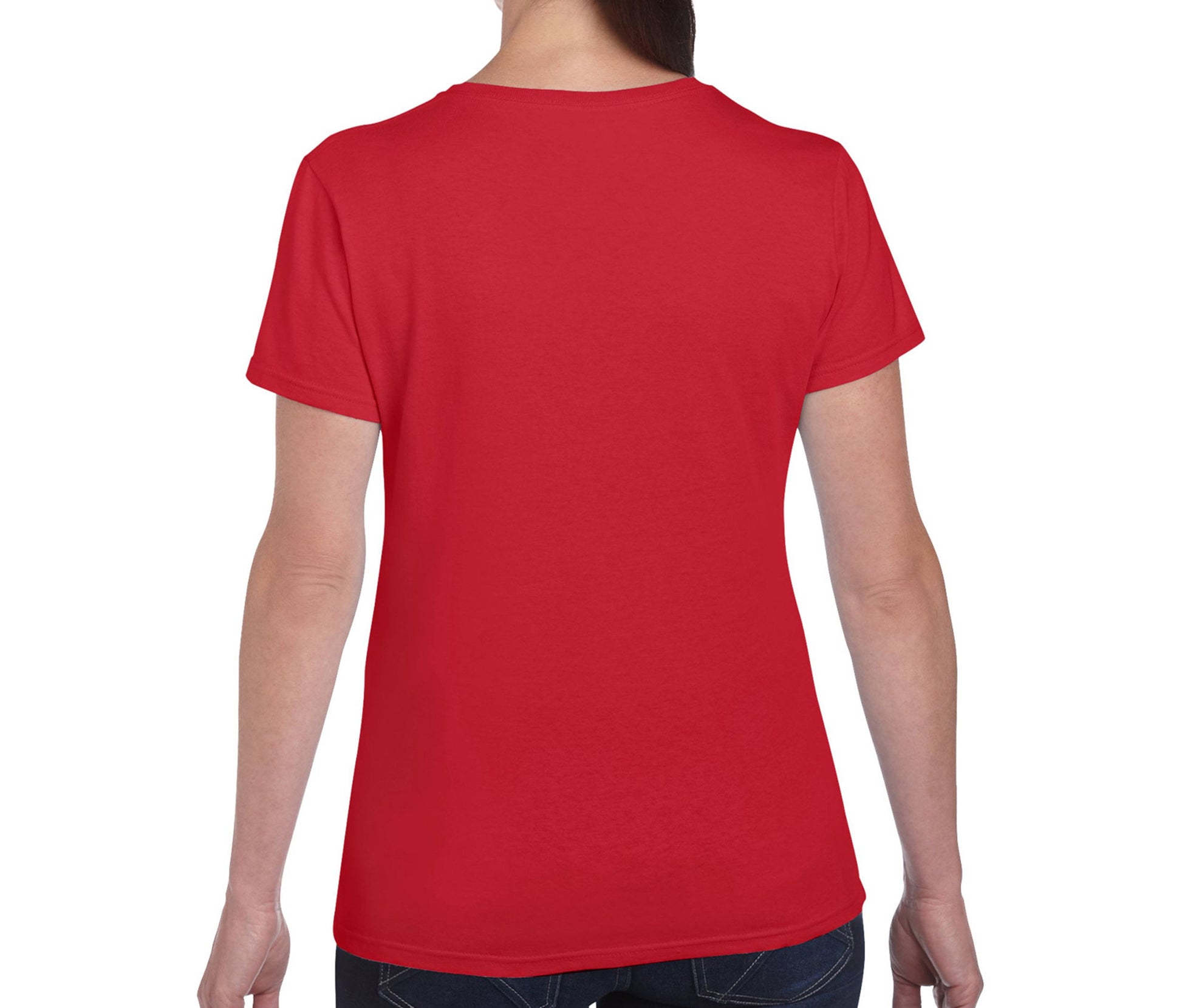 Tee-Shirt Col Rond 180 Femme - Red