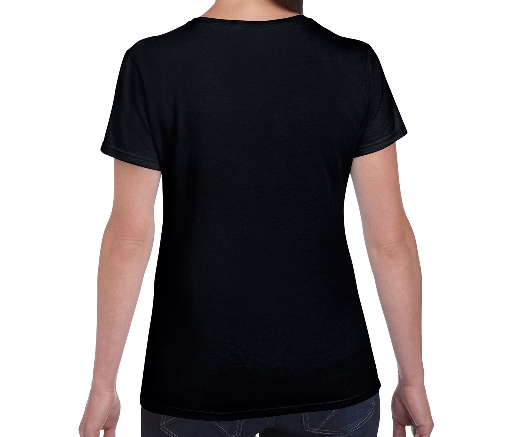 Tee-Shirt Col Rond 180 Femme - Black