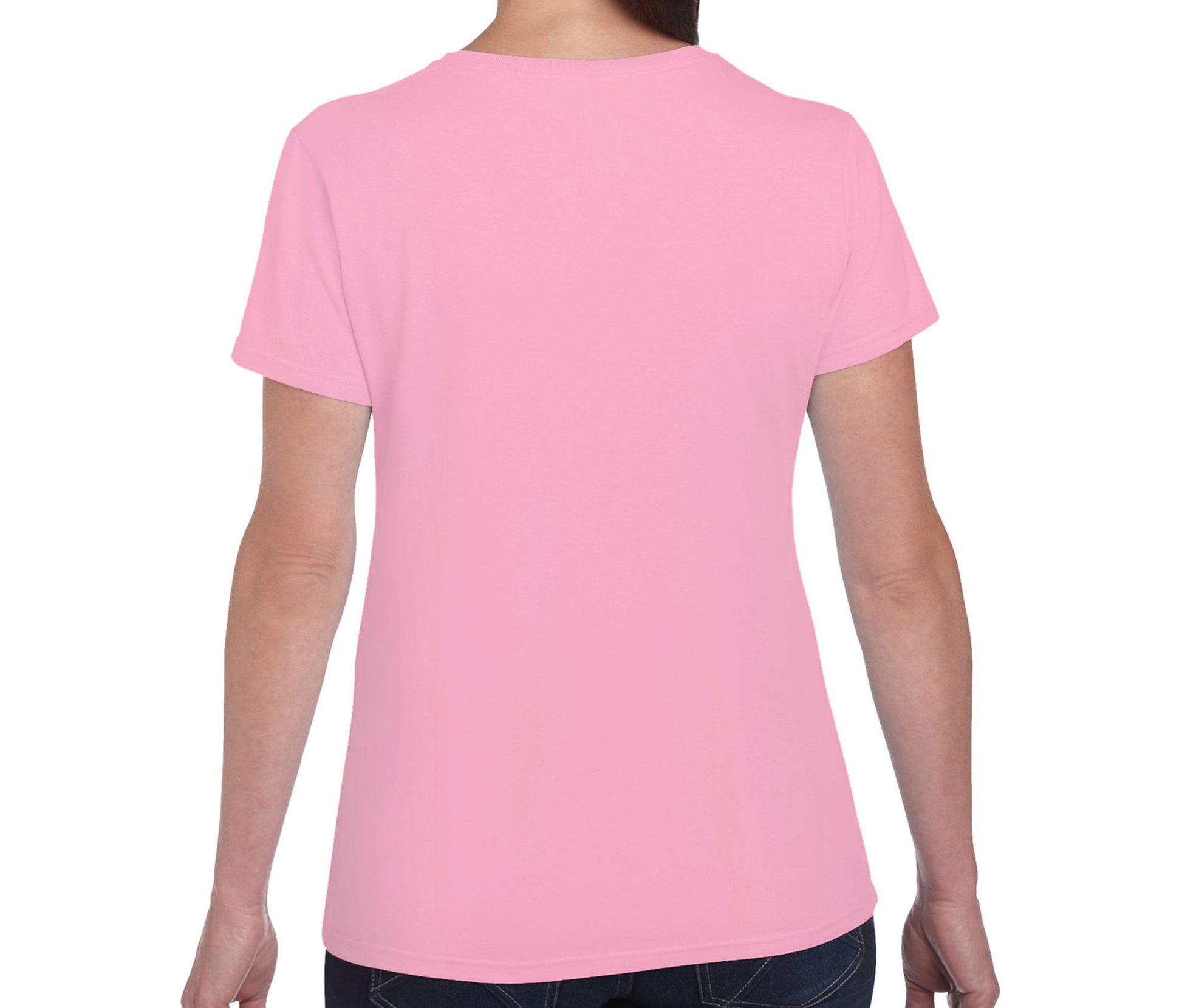 Tee-Shirt Col Rond 180 Femme - Light Pink