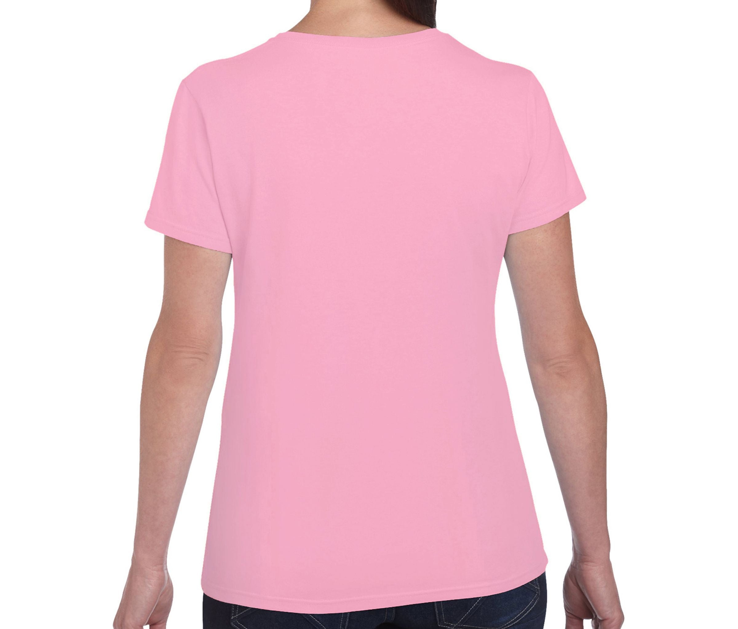Tee-Shirt Col Rond 180 Femme - Light Pink