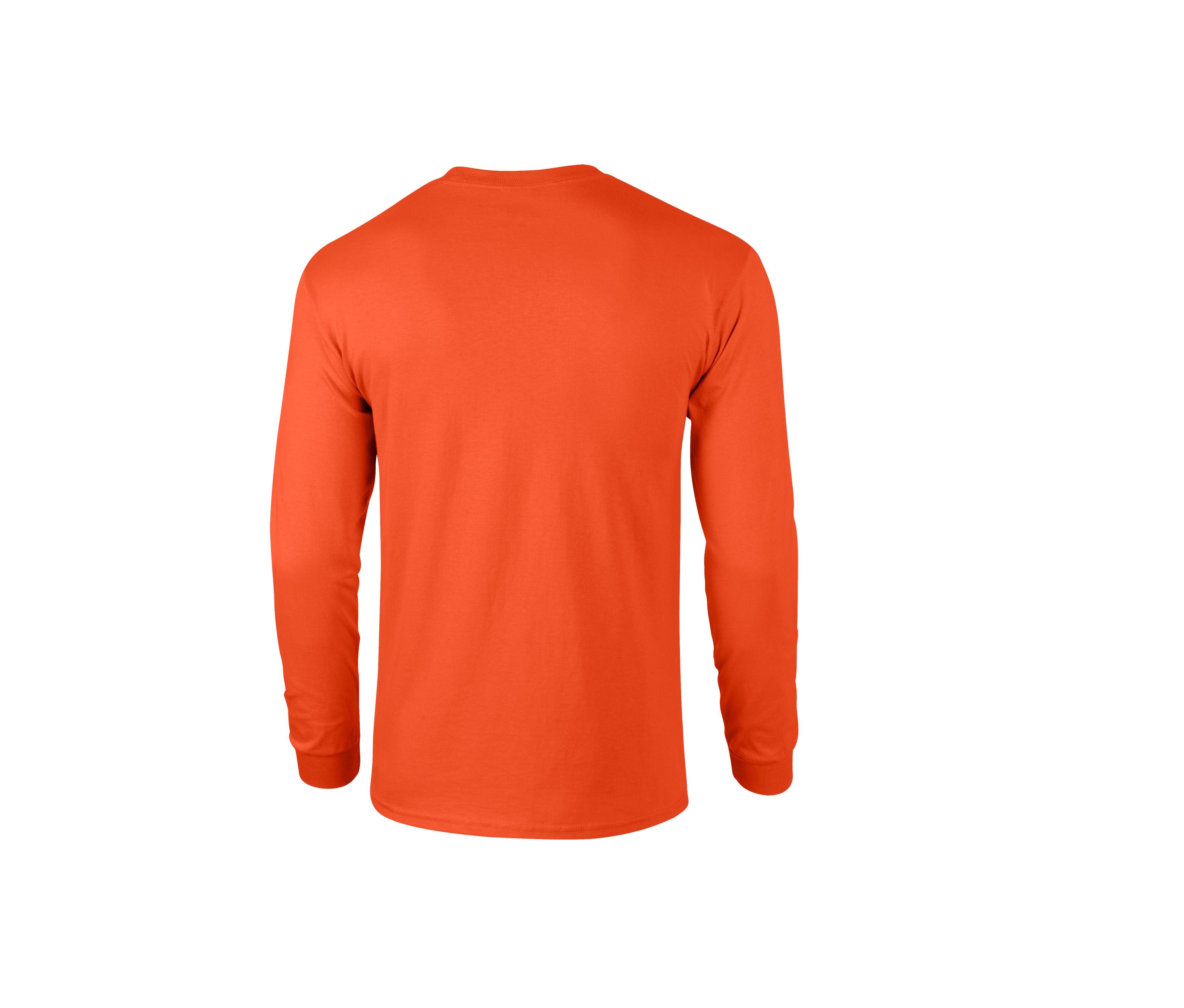 Tee-Shirt Manches Longues 200 - Orange