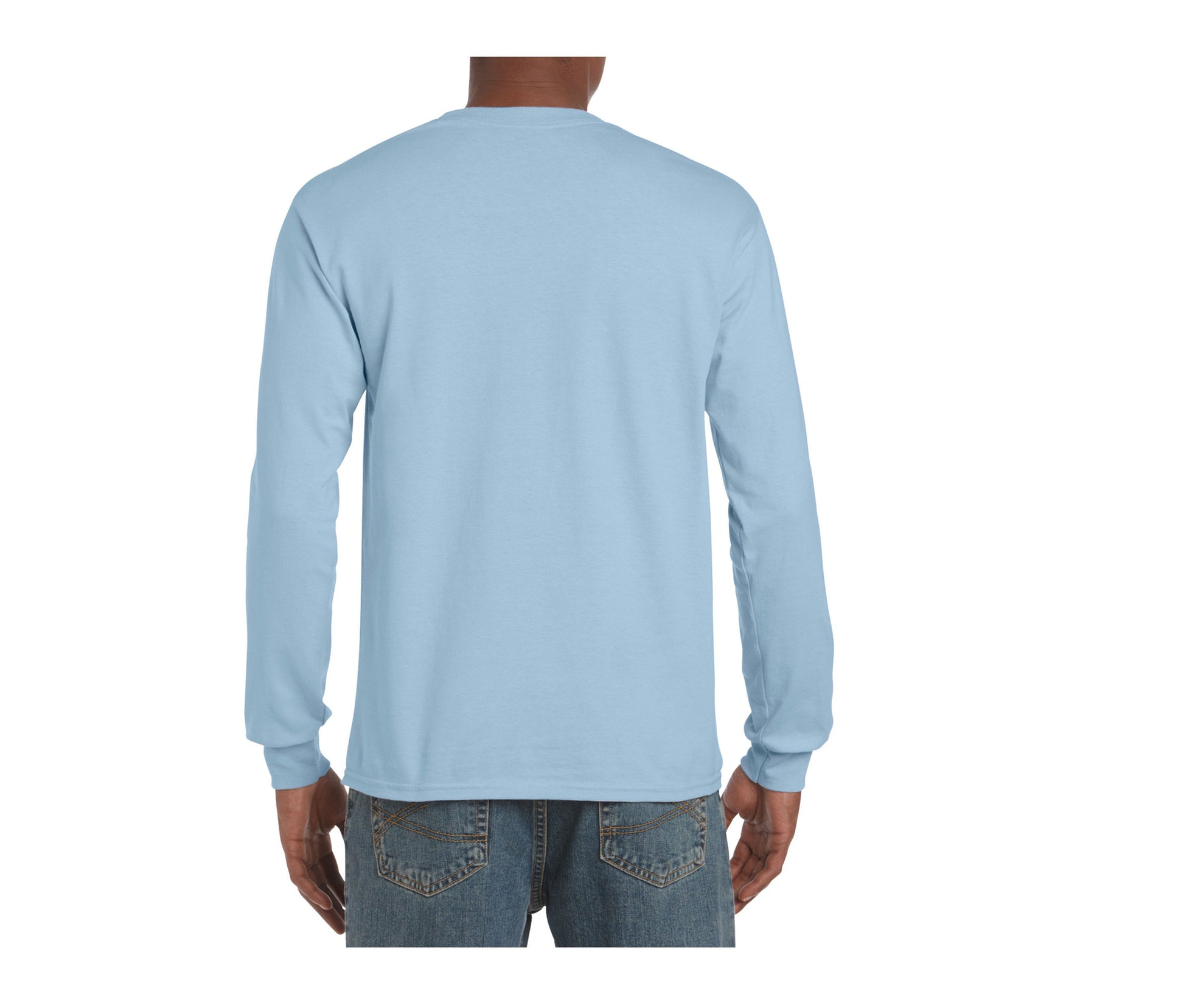 Tee-Shirt Manches Longues 200 - Light Blue