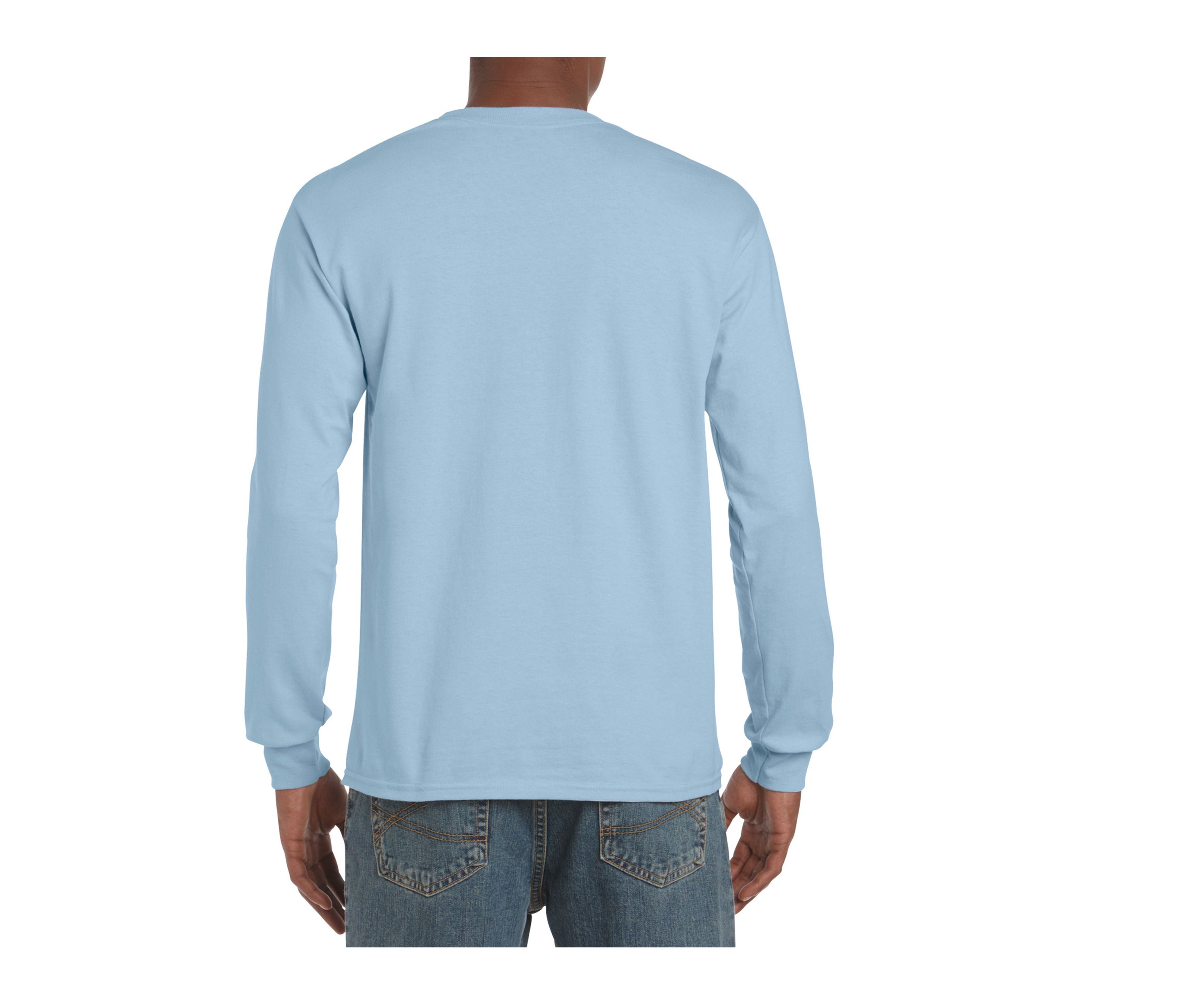 Tee-Shirt Manches Longues 200 - Light Blue