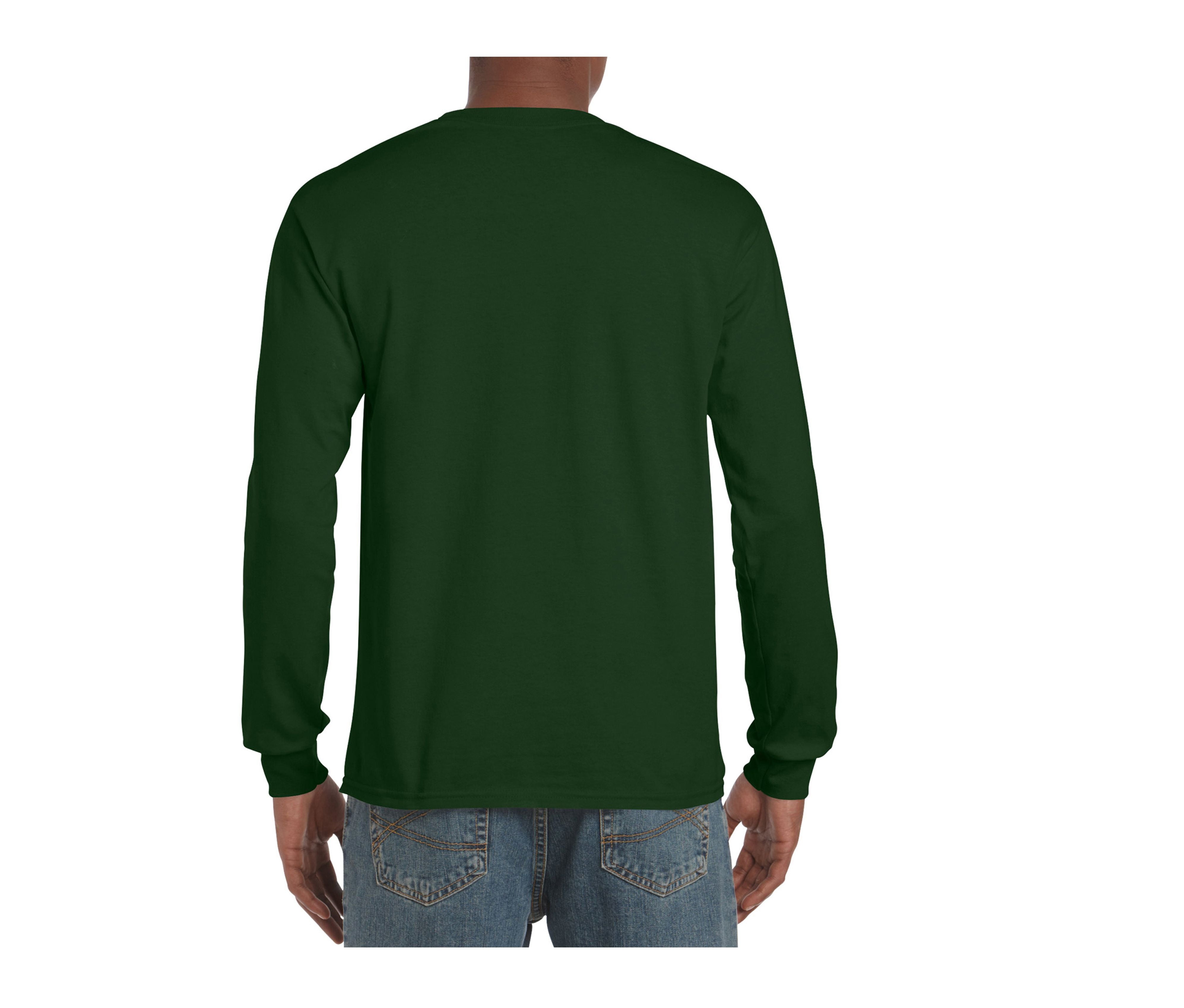Tee-Shirt Manches Longues 200 - Forest Green