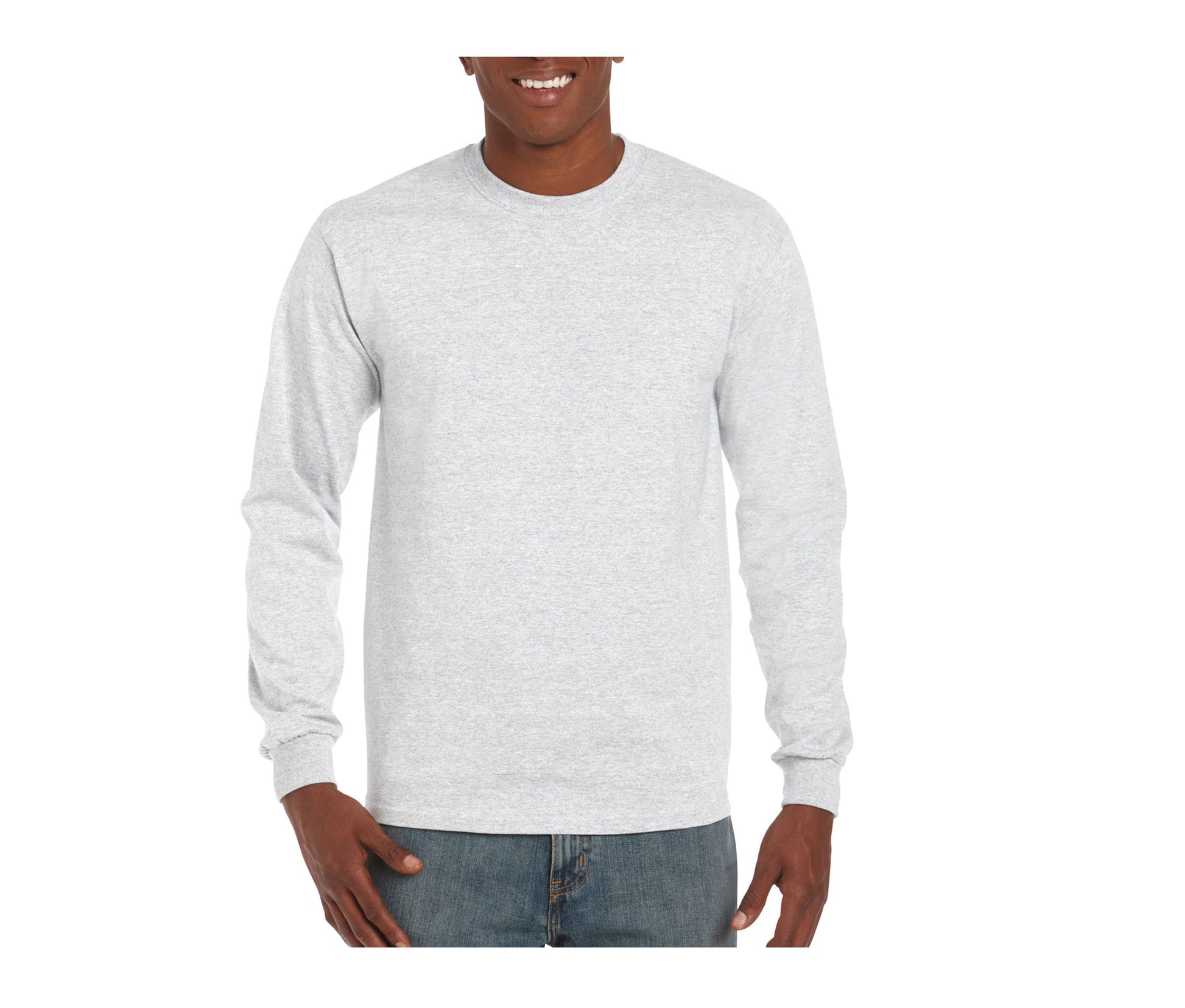 Tee-Shirt Manches Longues 200 - Ash