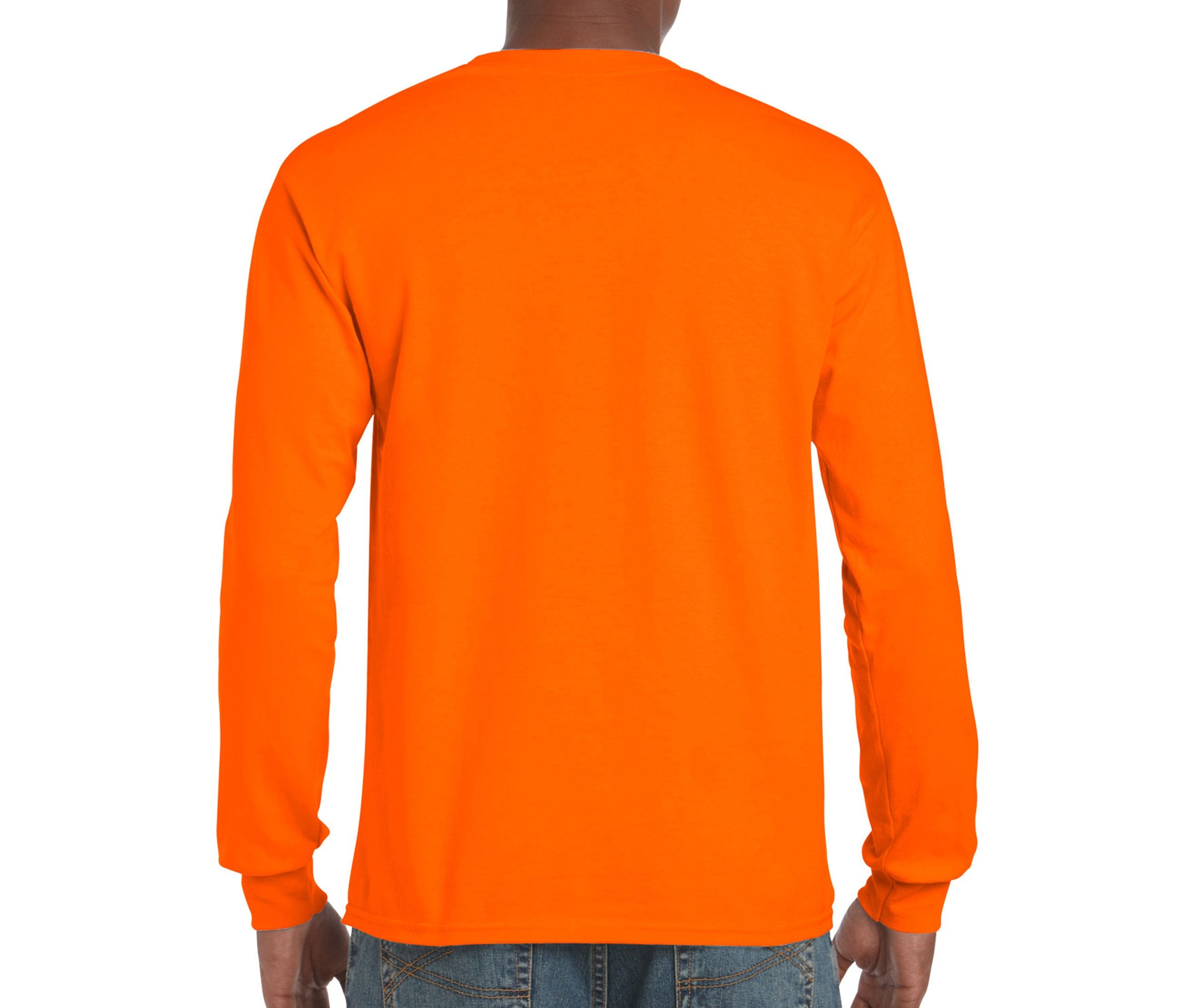Tee-Shirt Manches Longues 200 - Safety Orange