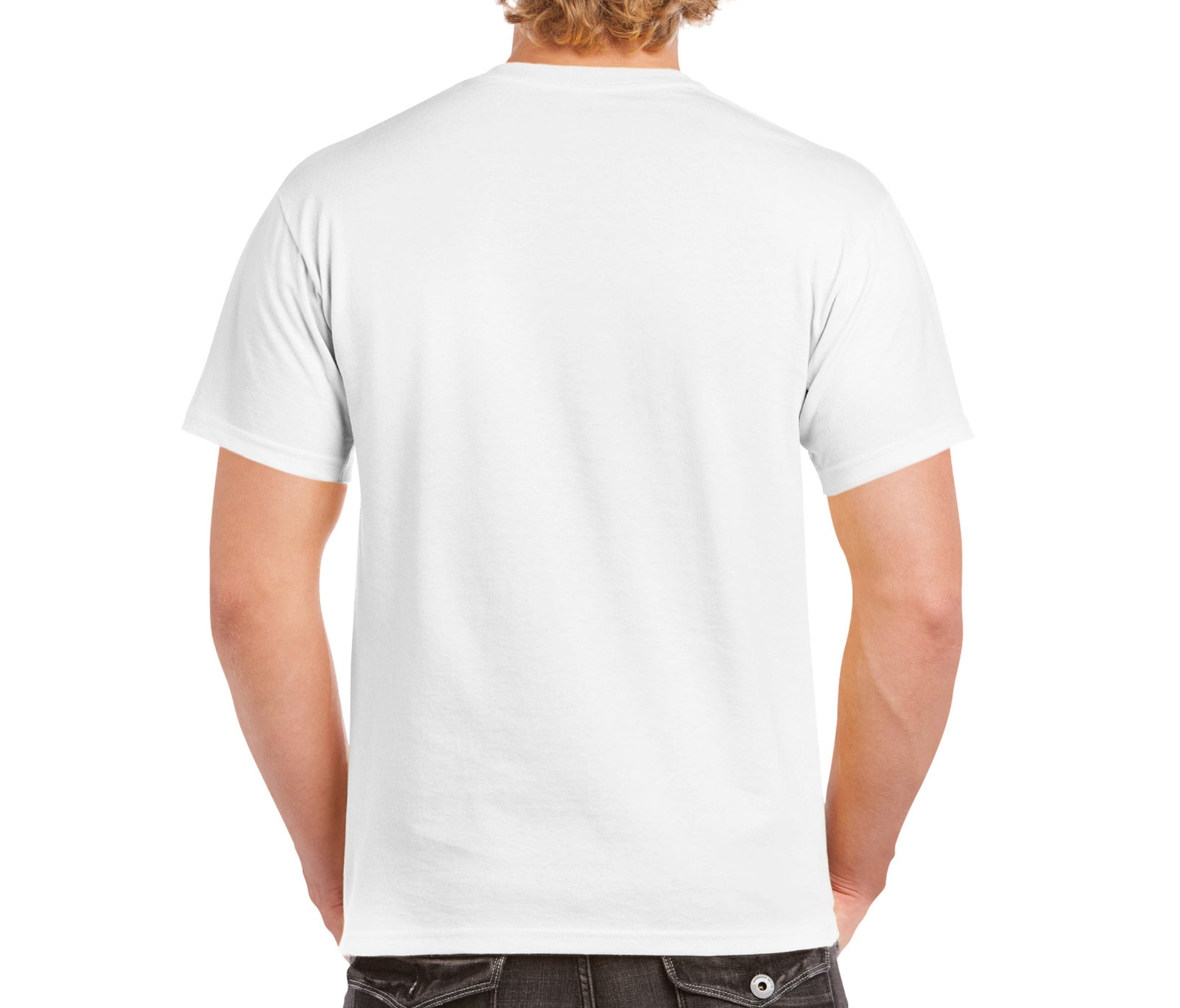 Tee-Shirt Col Rond 200 - White