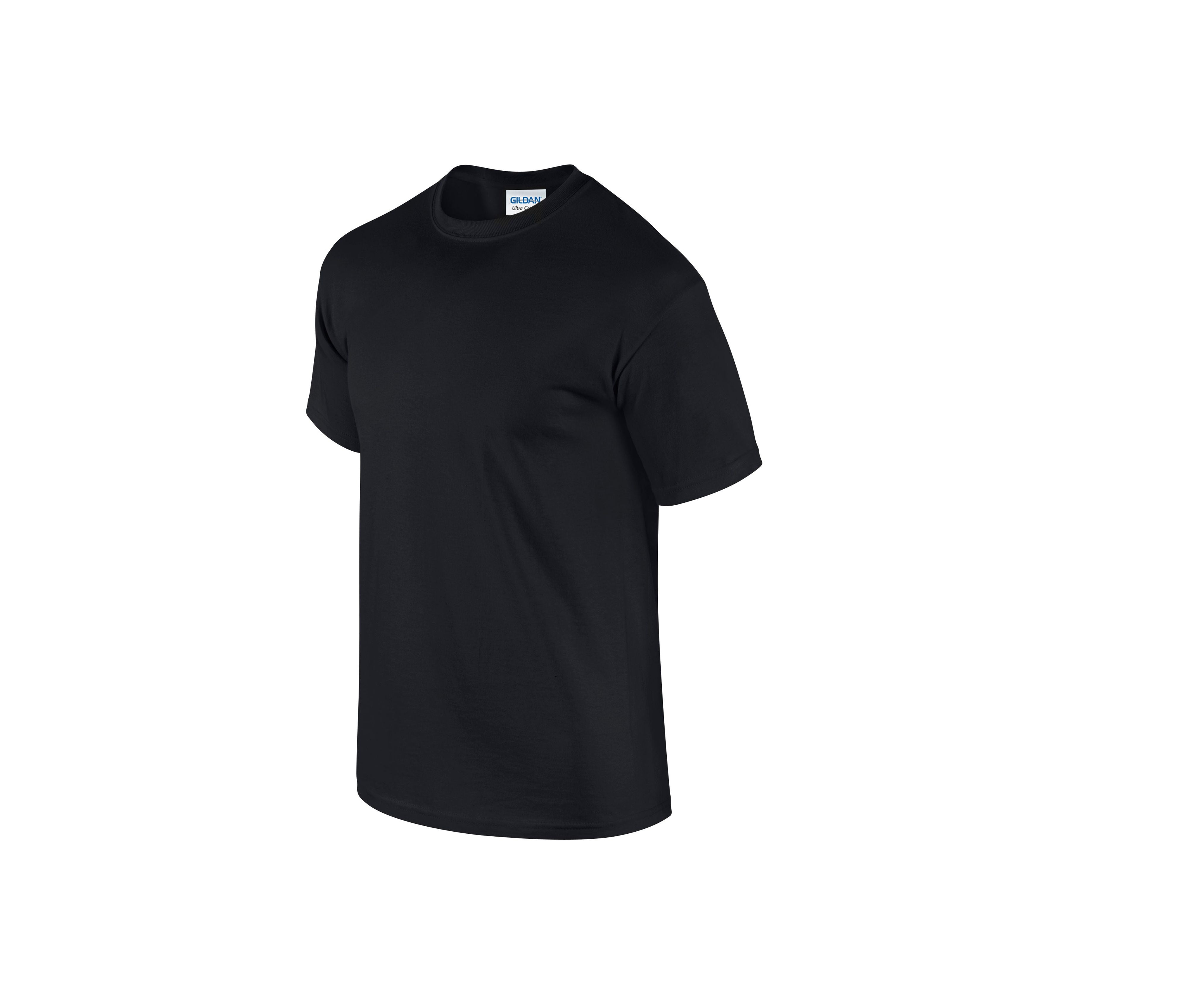Tee-Shirt Col Rond 200 - Black