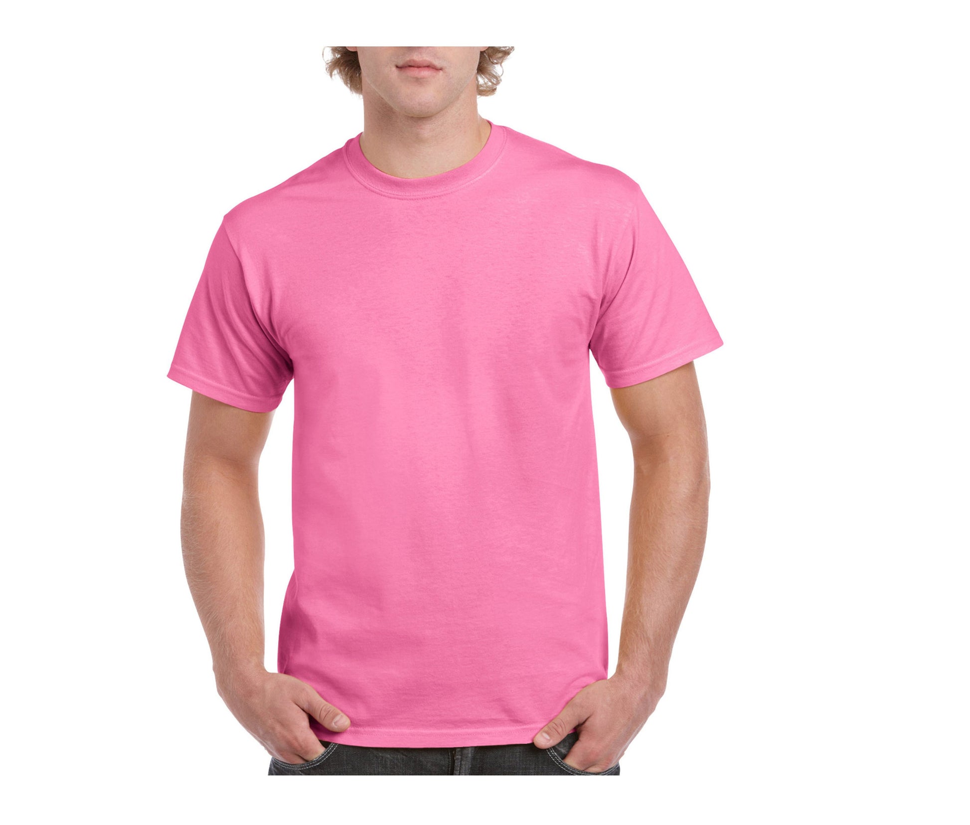 Tee-Shirt Col Rond 200 - Azalea