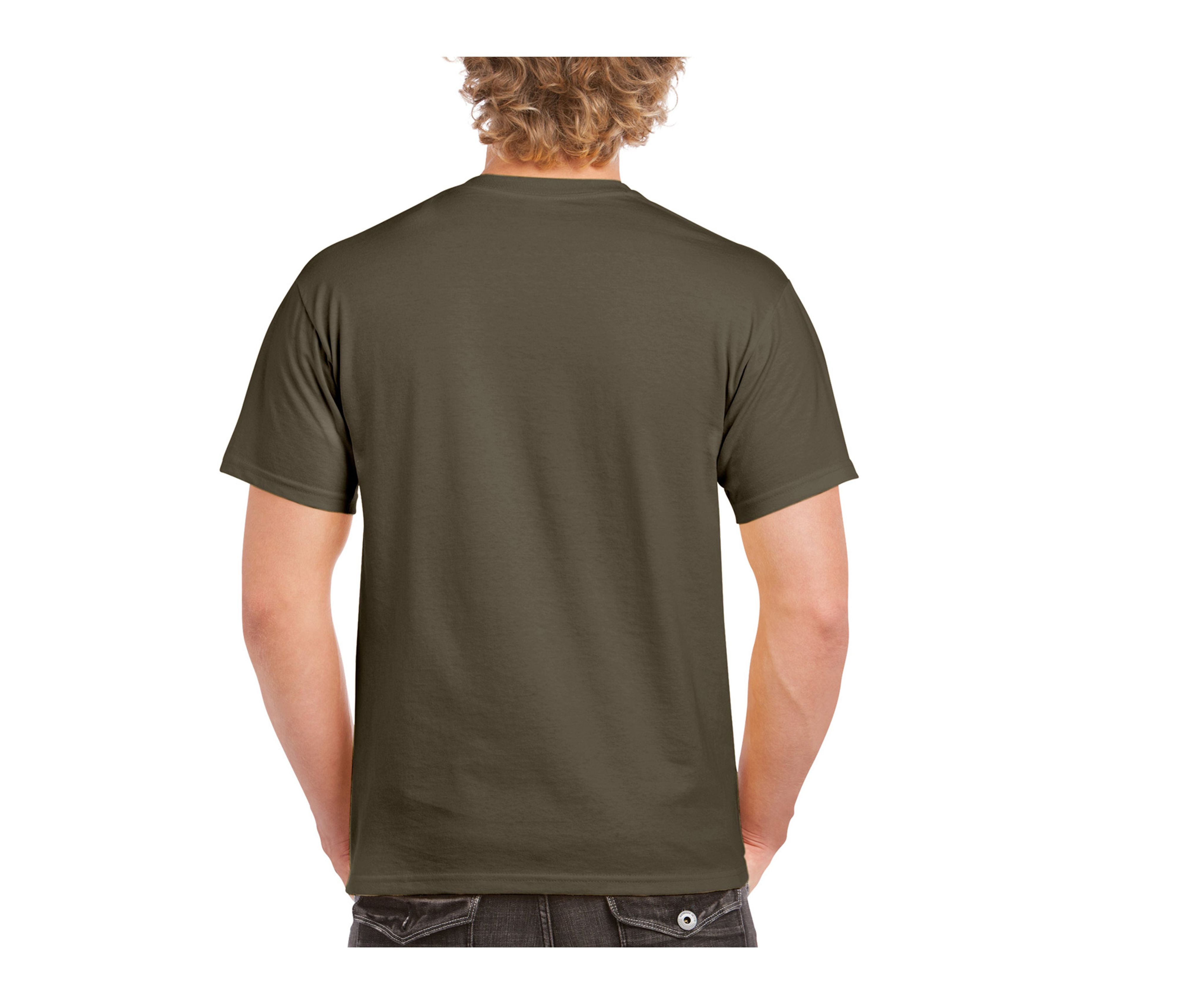 Tee-Shirt Col Rond 200 - Olive