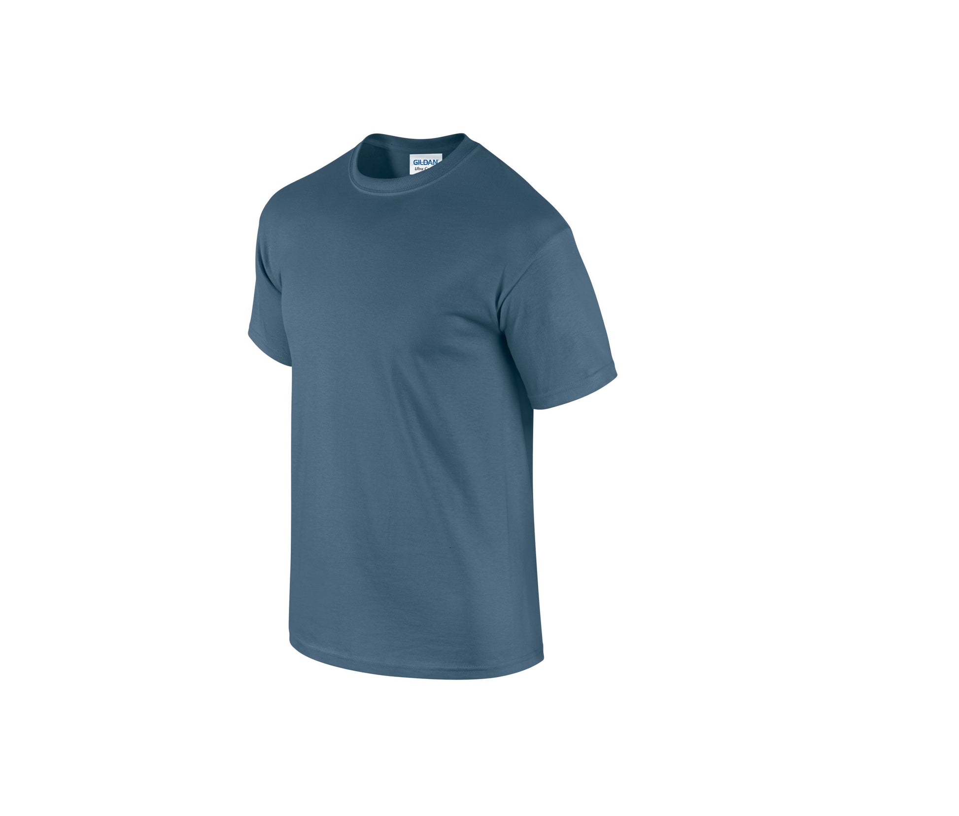 Tee-Shirt Col Rond 200 - Indigo Blue