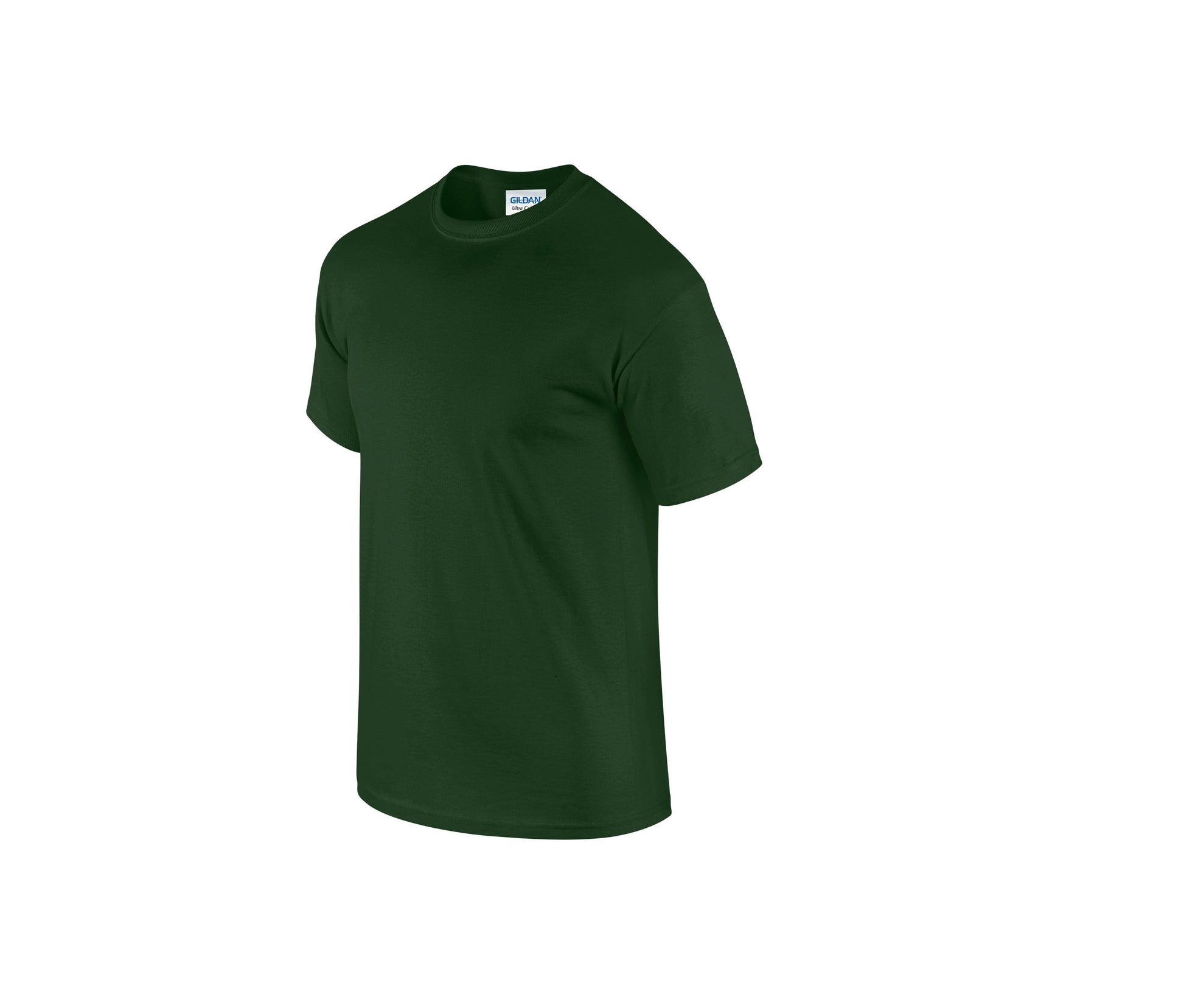 Tee-Shirt Col Rond 200 - Forest Green