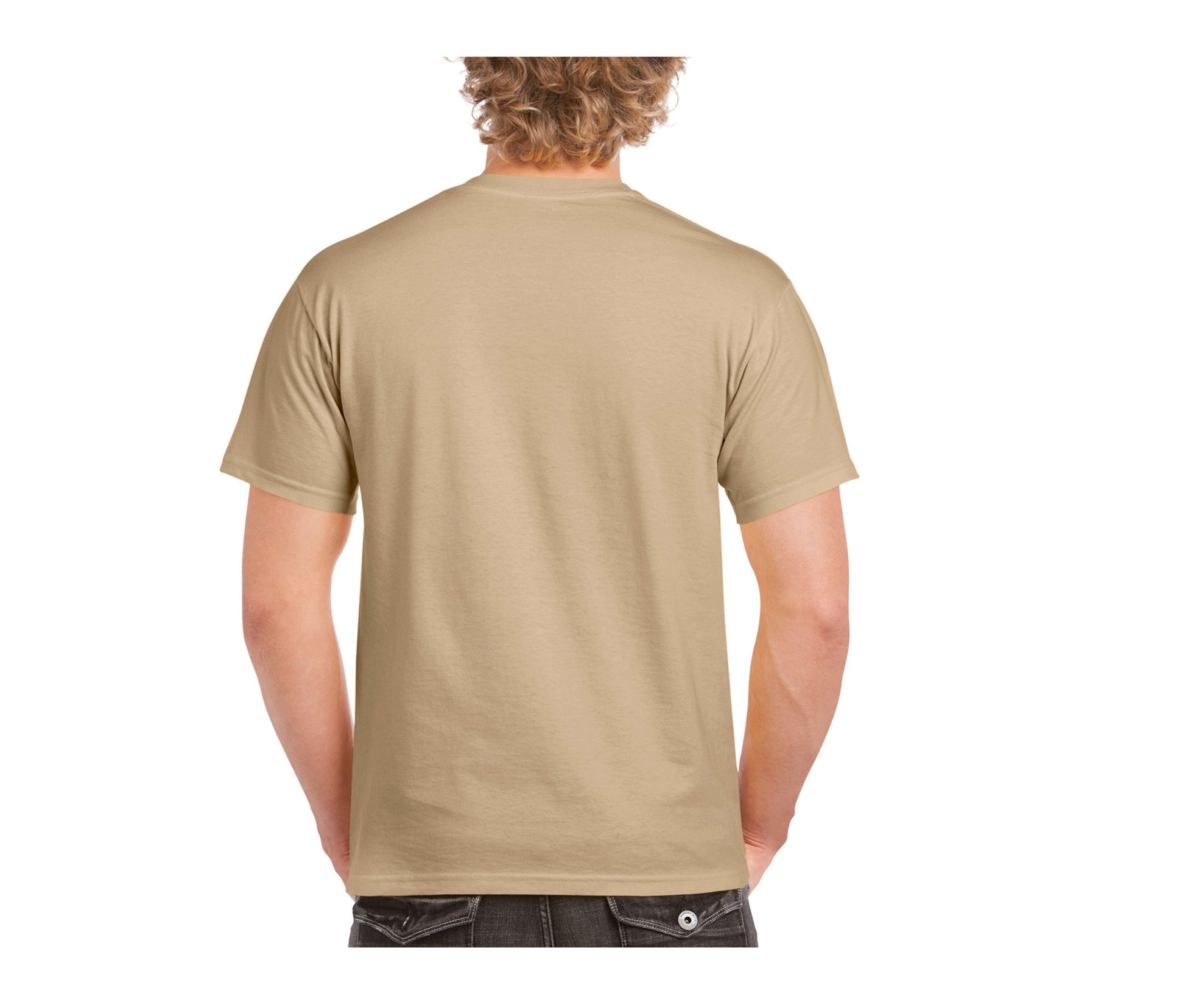 Tee-Shirt Col Rond 200 - Tan