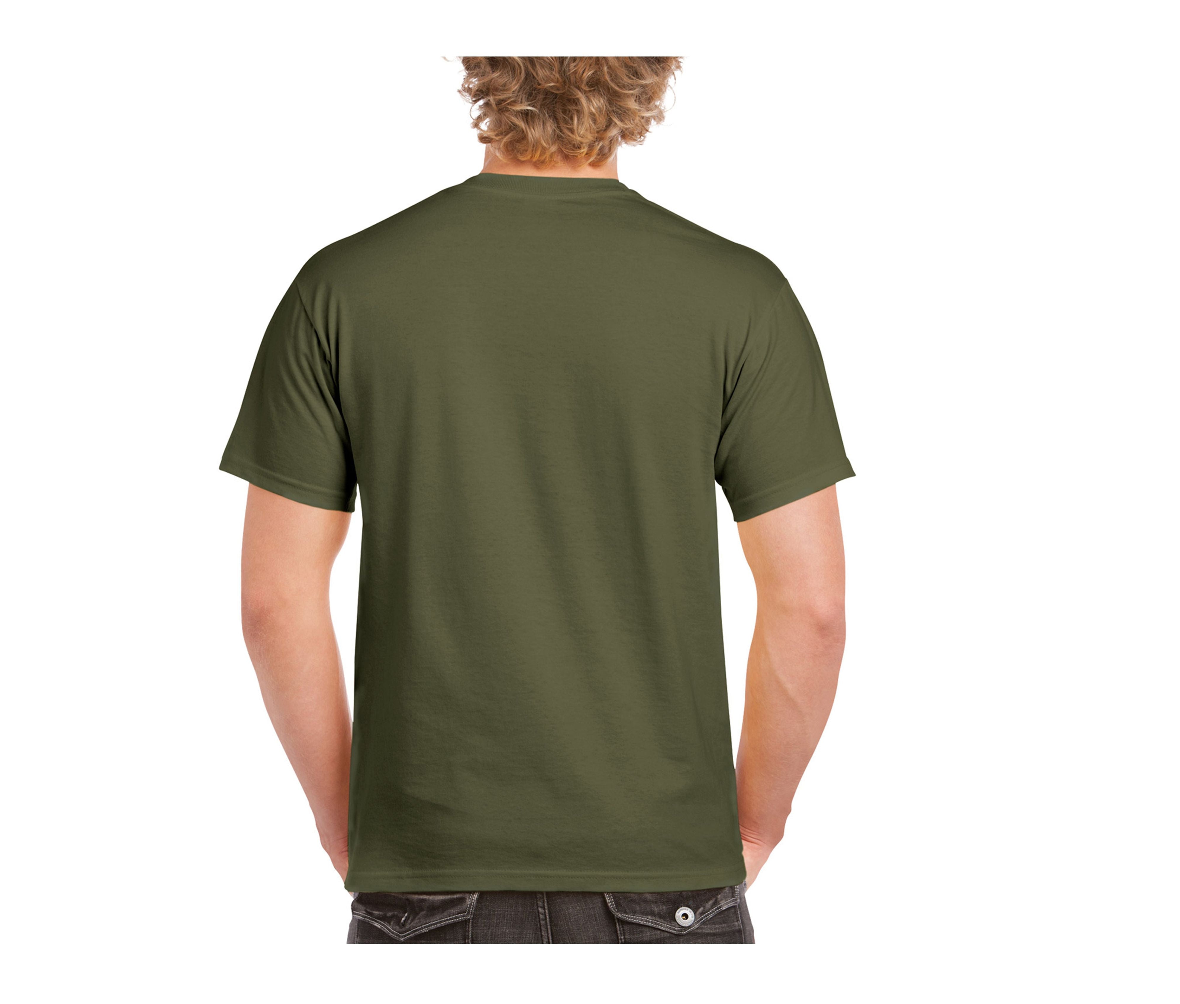 Tee-Shirt Col Rond 200 - Military Green