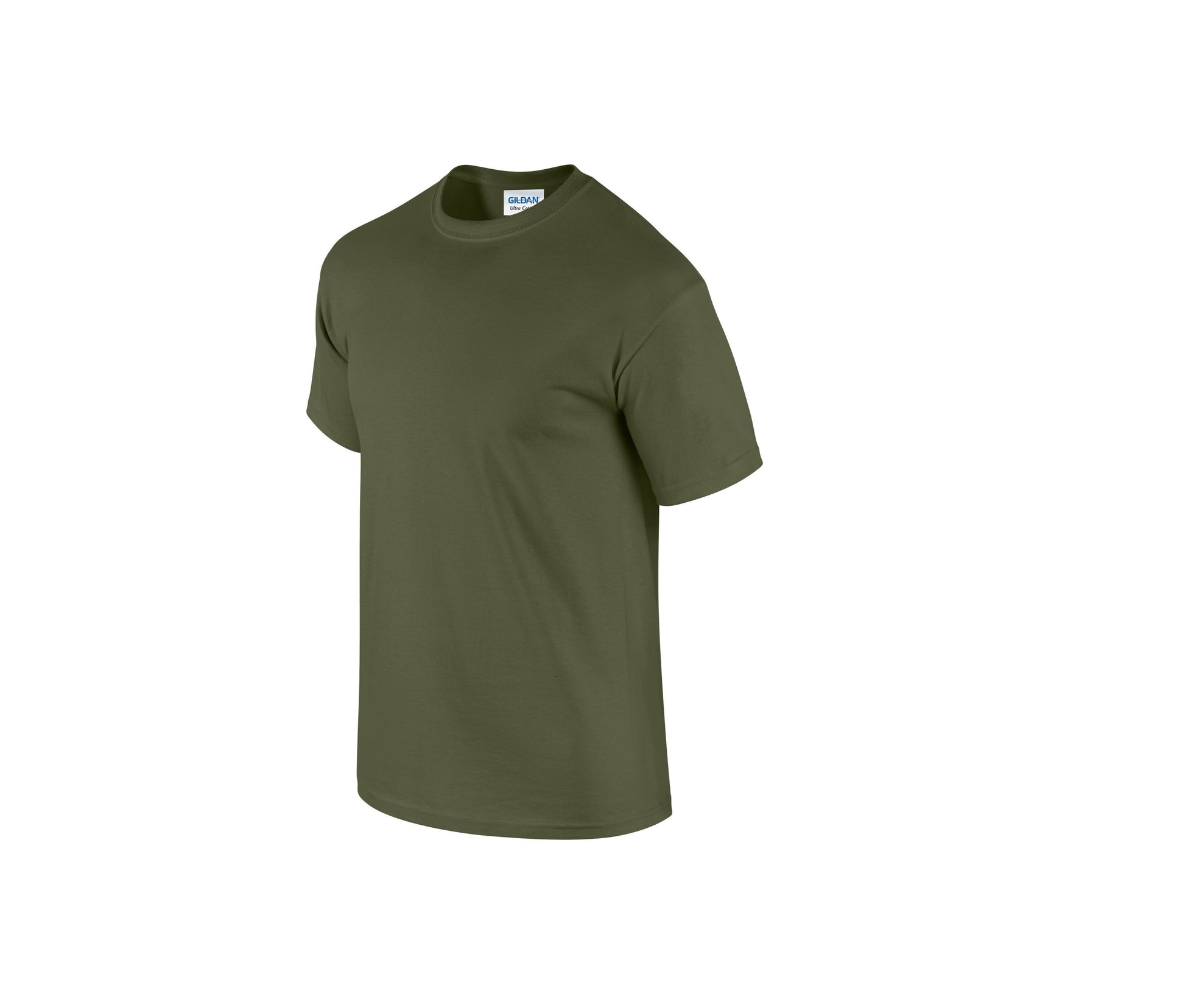 Tee-Shirt Col Rond 200 - Military Green
