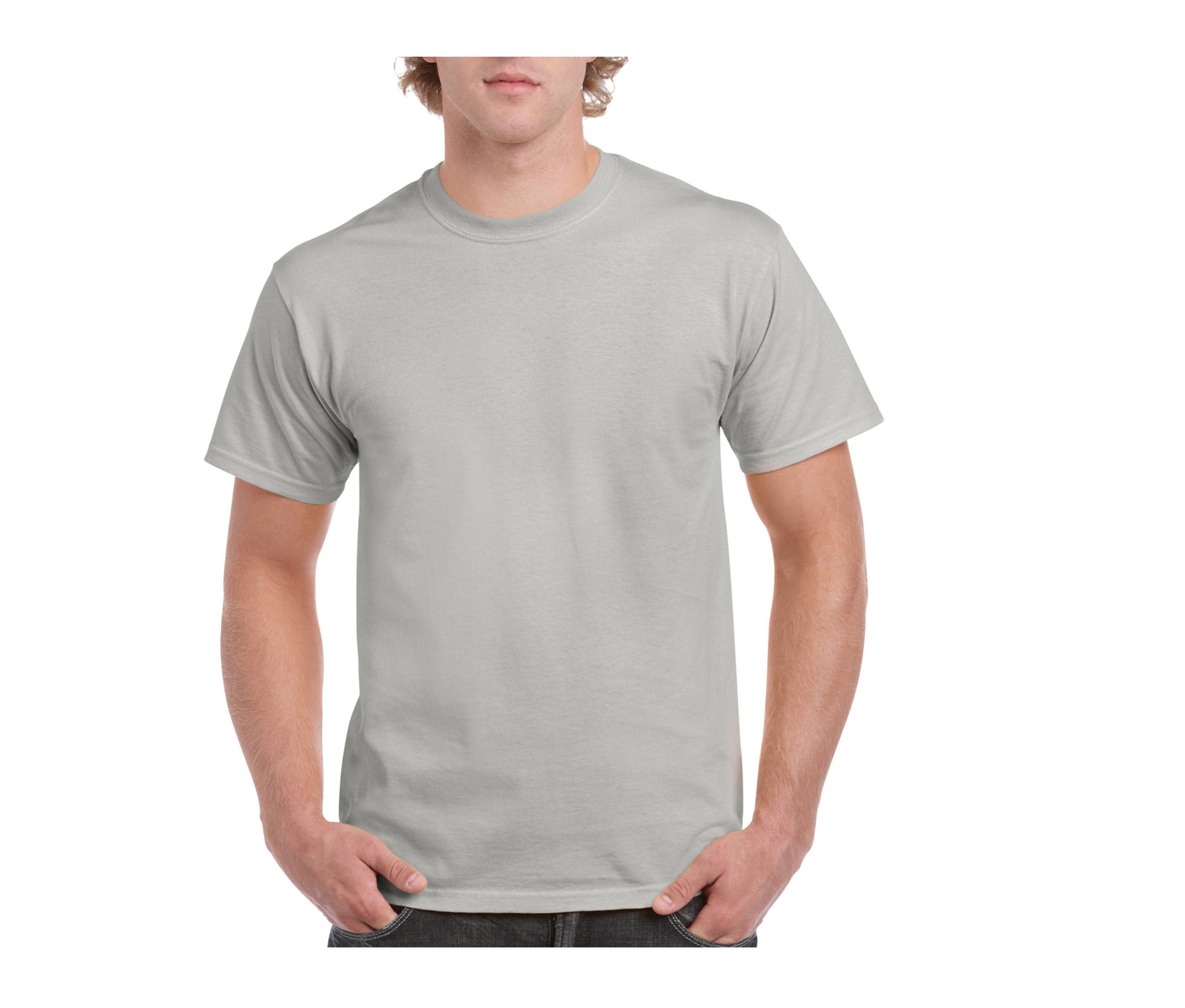 Tee-Shirt Col Rond 200 - Ice Grey