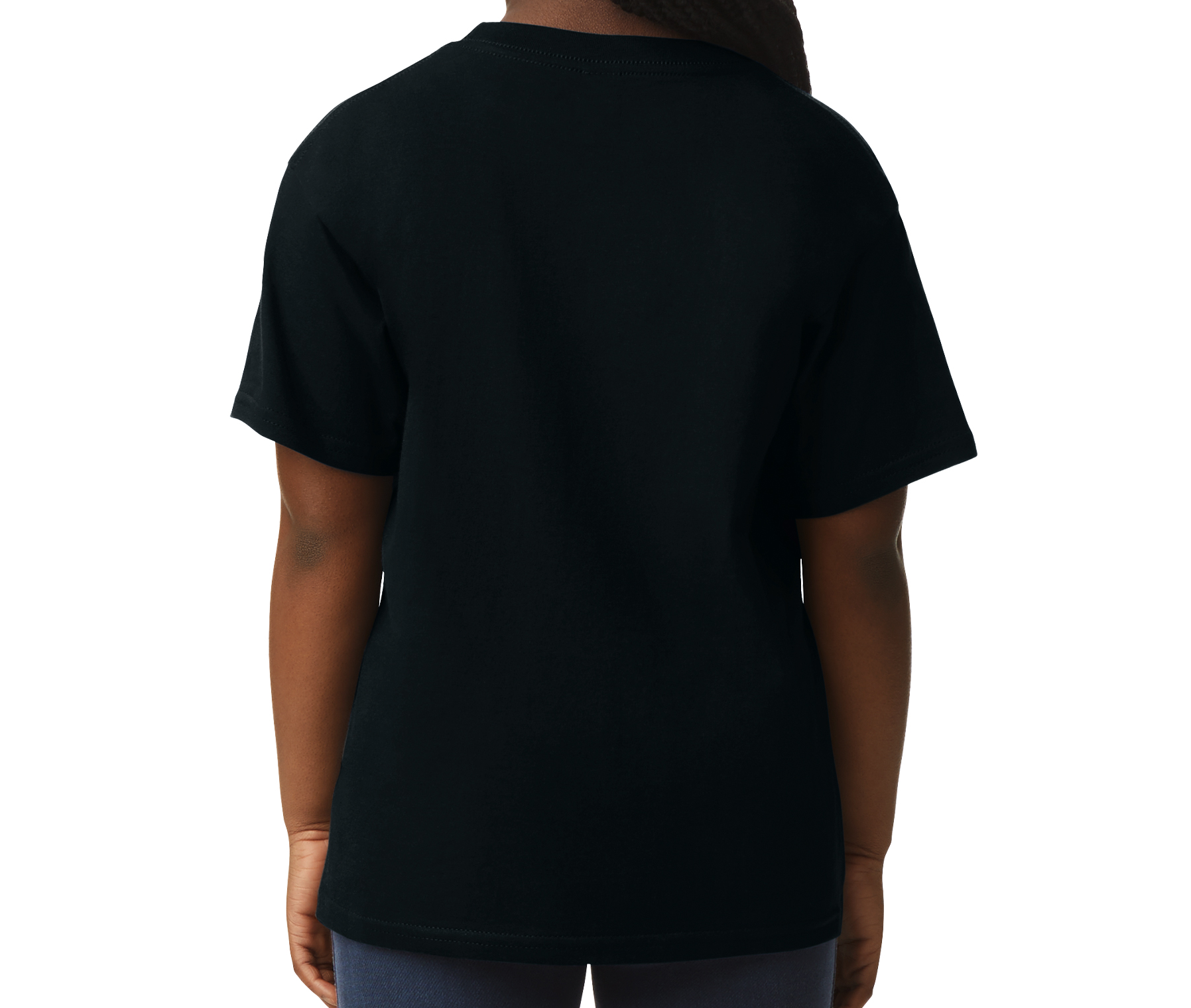Tee-Shirt Col Rond 150 - Black