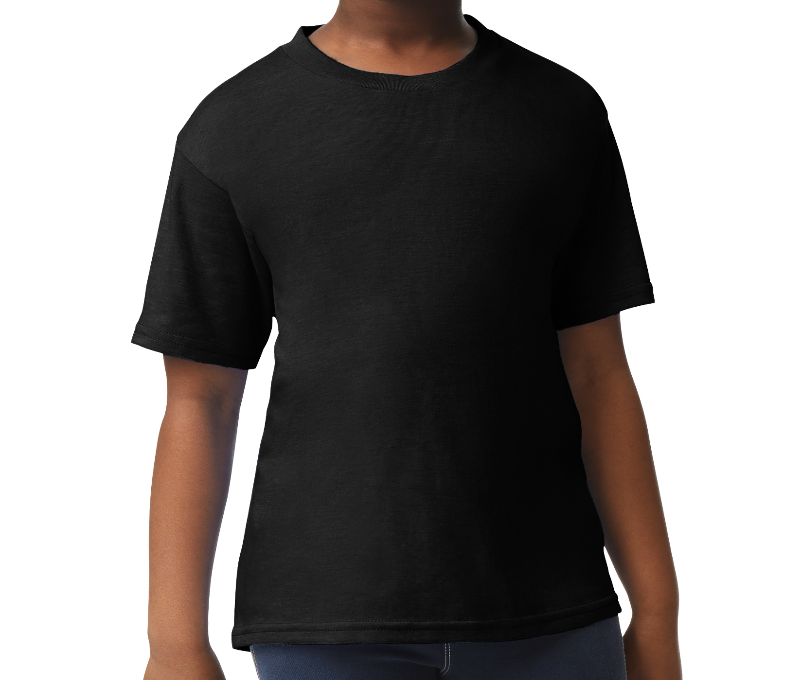 Tee-Shirt Col Rond 150 - Black