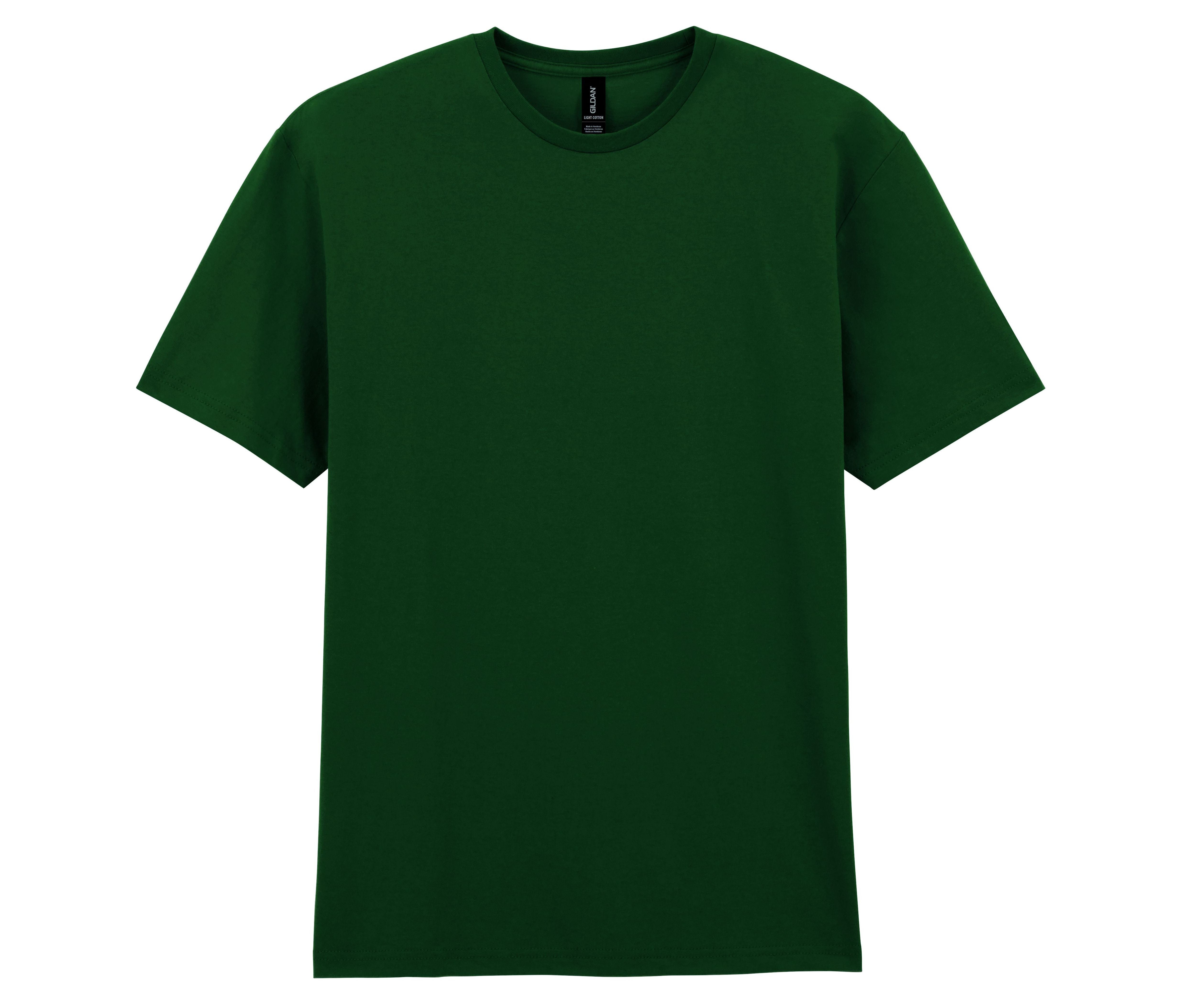 Tee-Shirt Col Rond 150 - Forest Green