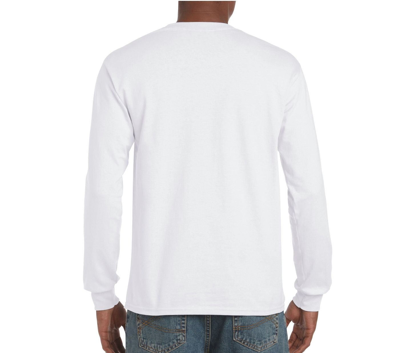 Tee-Shirt Homme Manches Longues - White