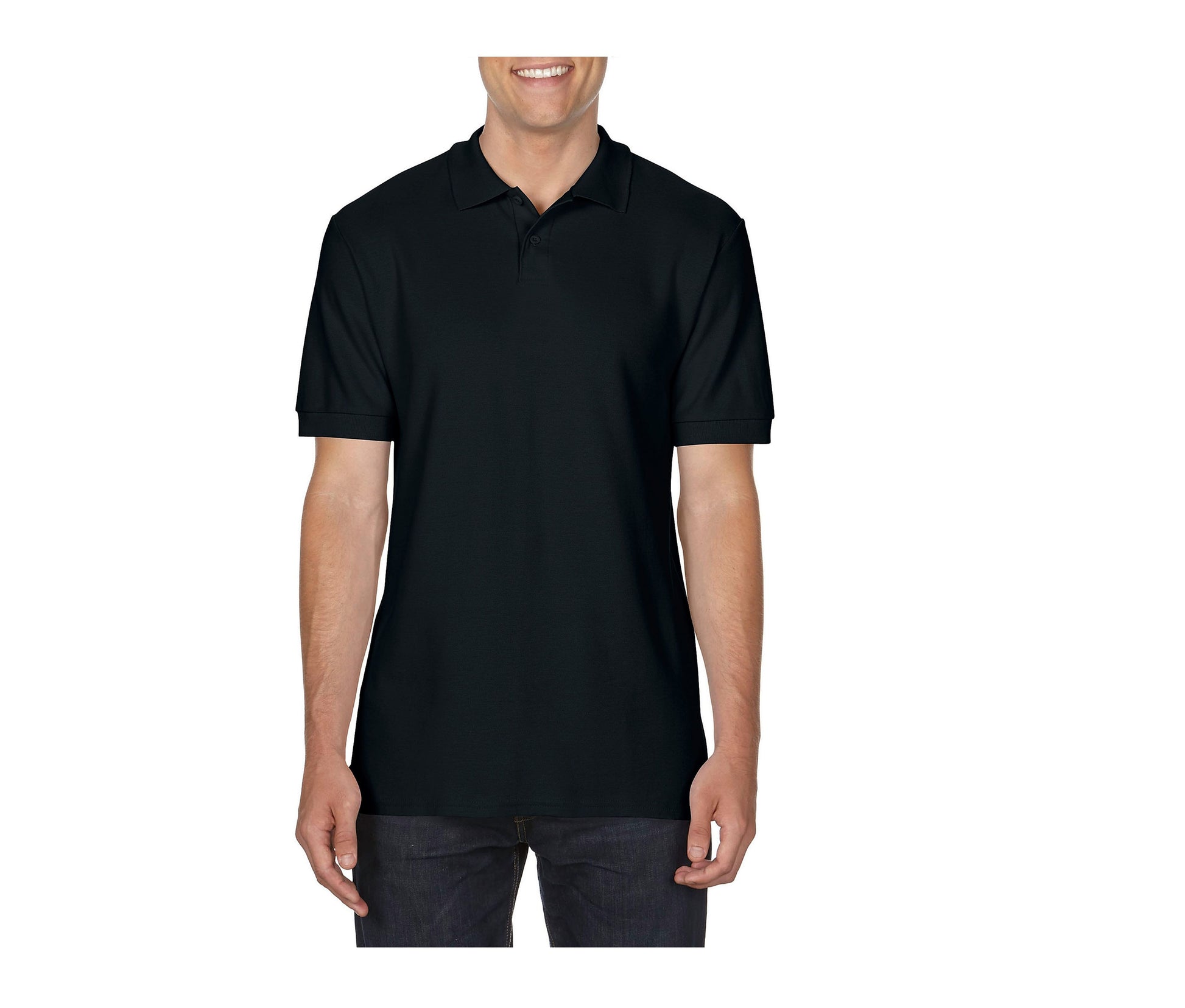 Polo Piqué Homme - Black