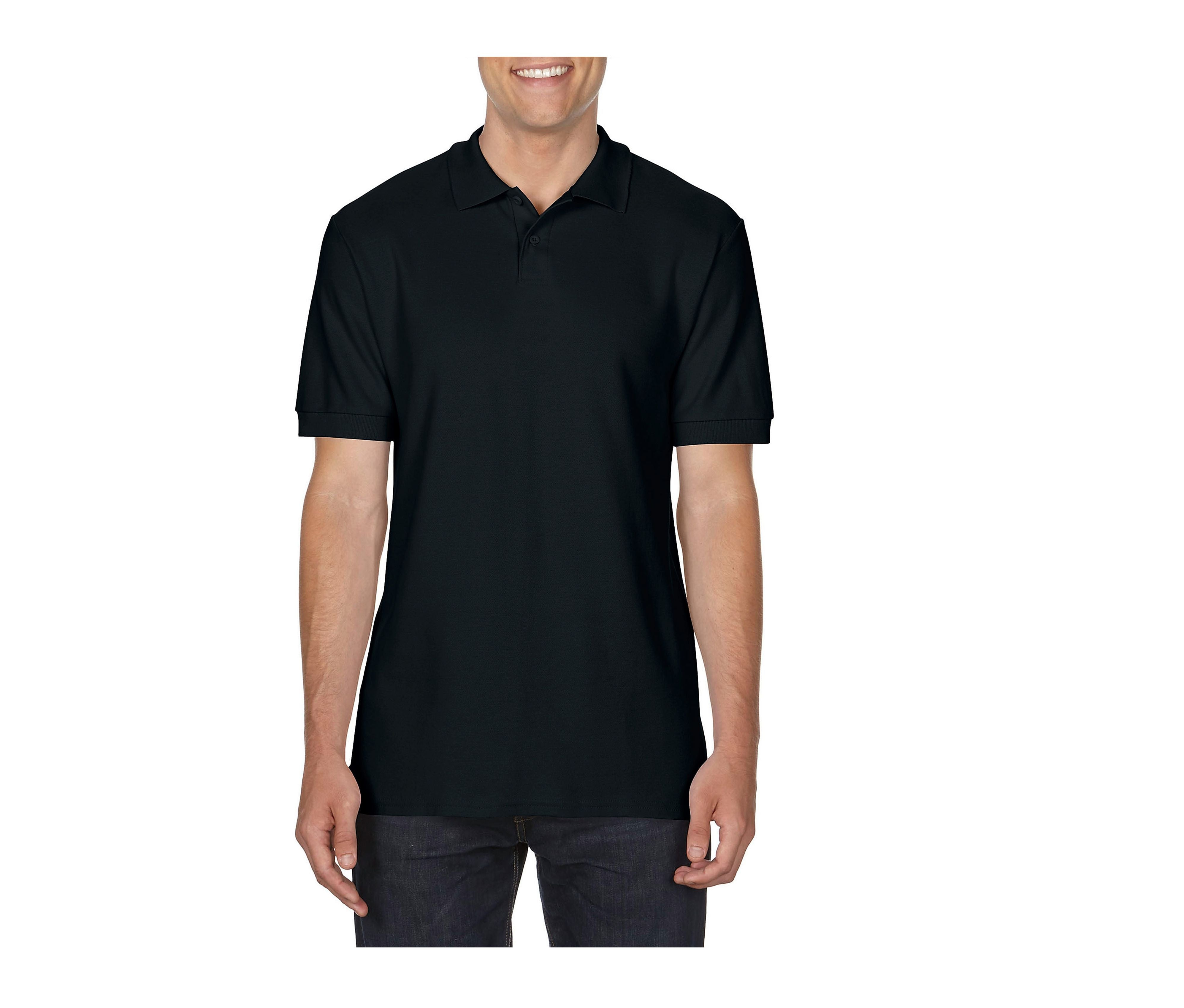Polo Piqué Homme - Black