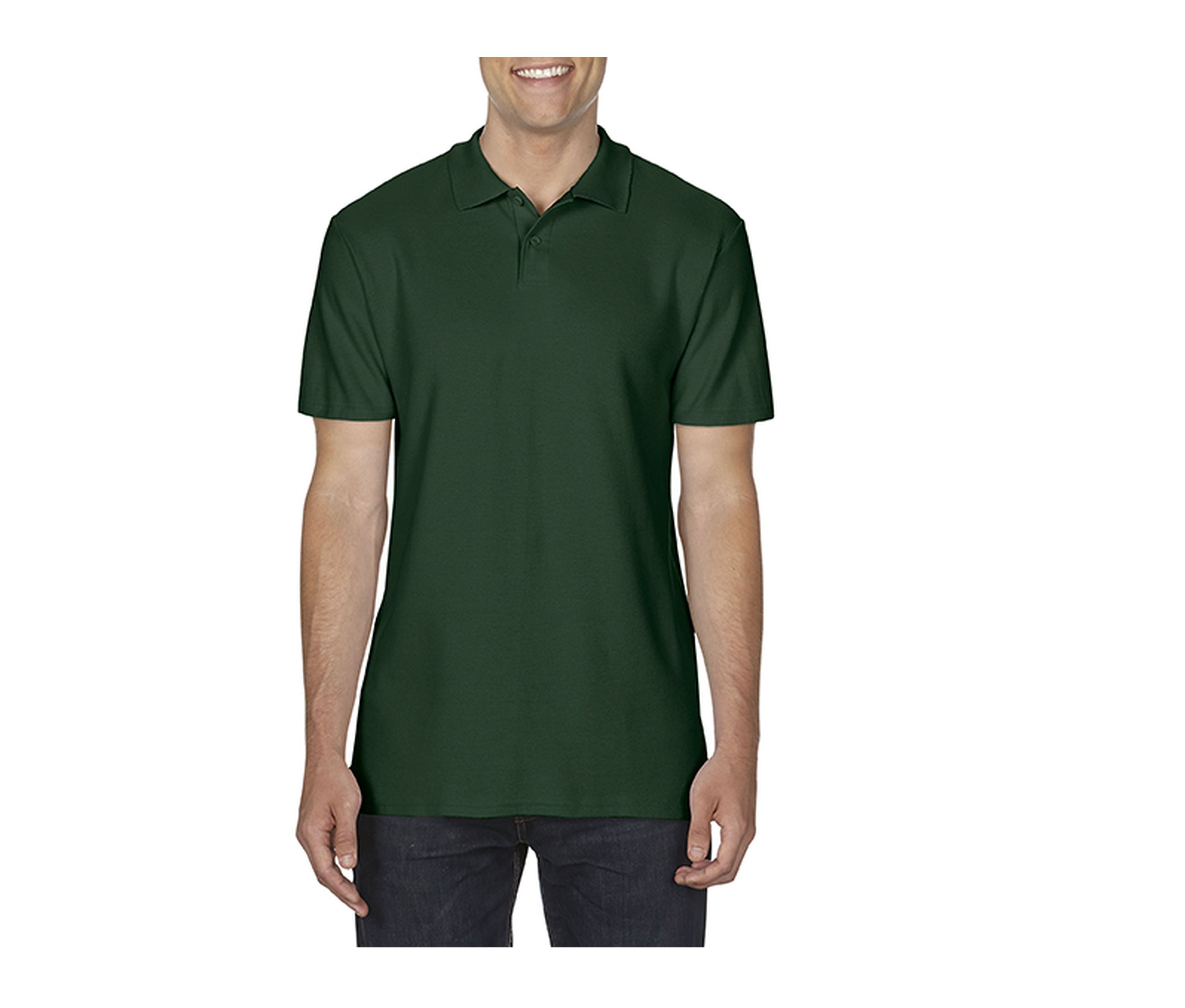 Polo Piqué Homme - Forest Green