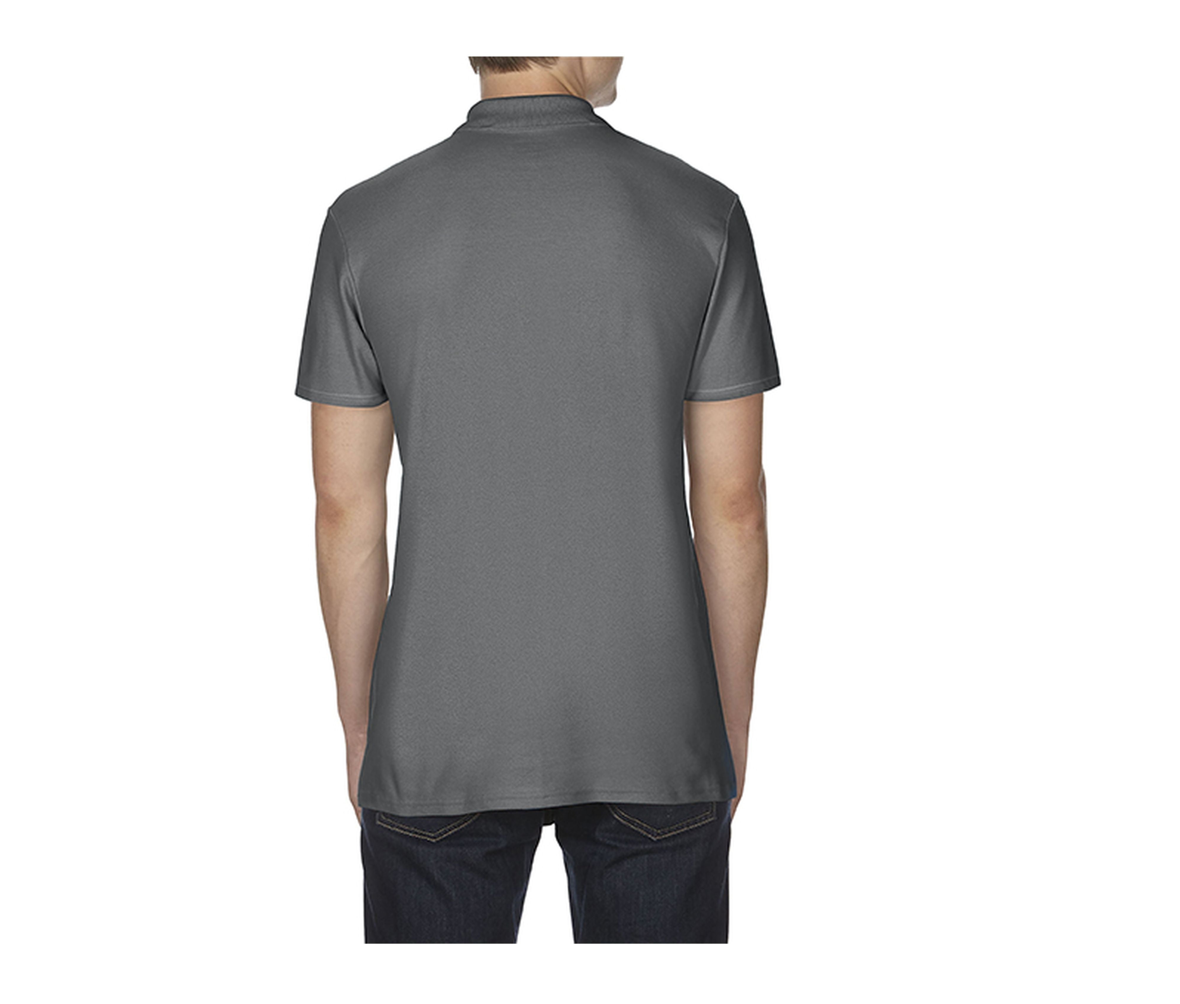 Polo Piqué Homme - Charcoal