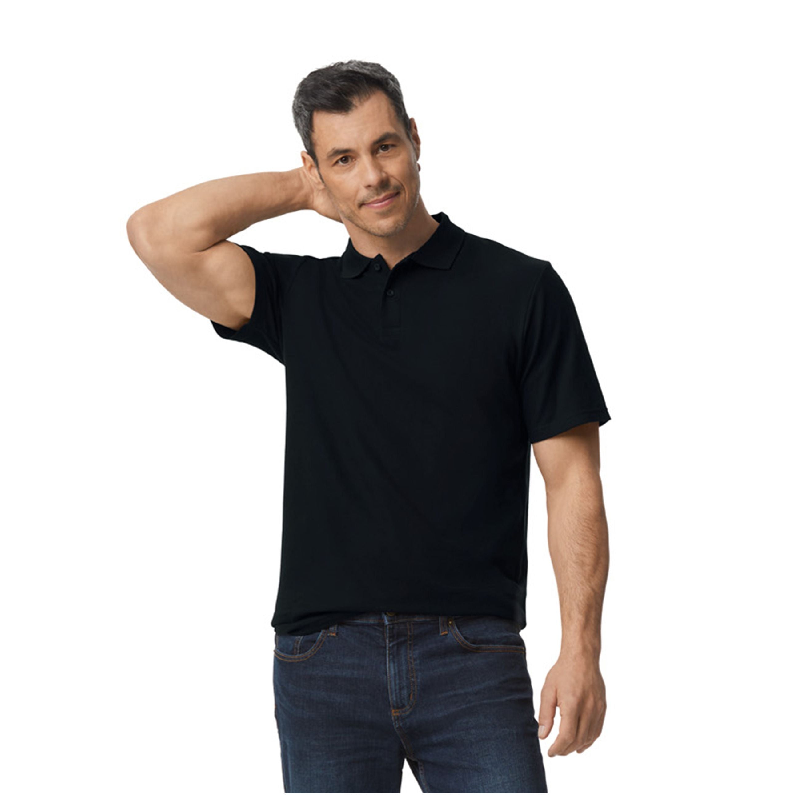 Polo piqué homme